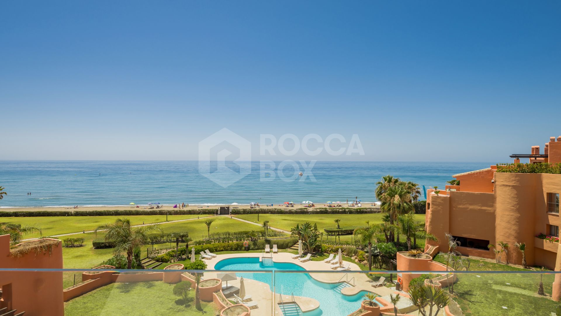 Los Monteros beachfront duplex penthouse