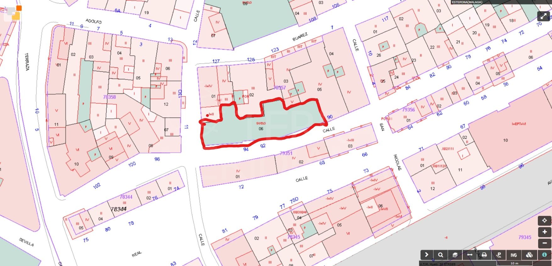 Plot in Estepona Old Town, Estepona