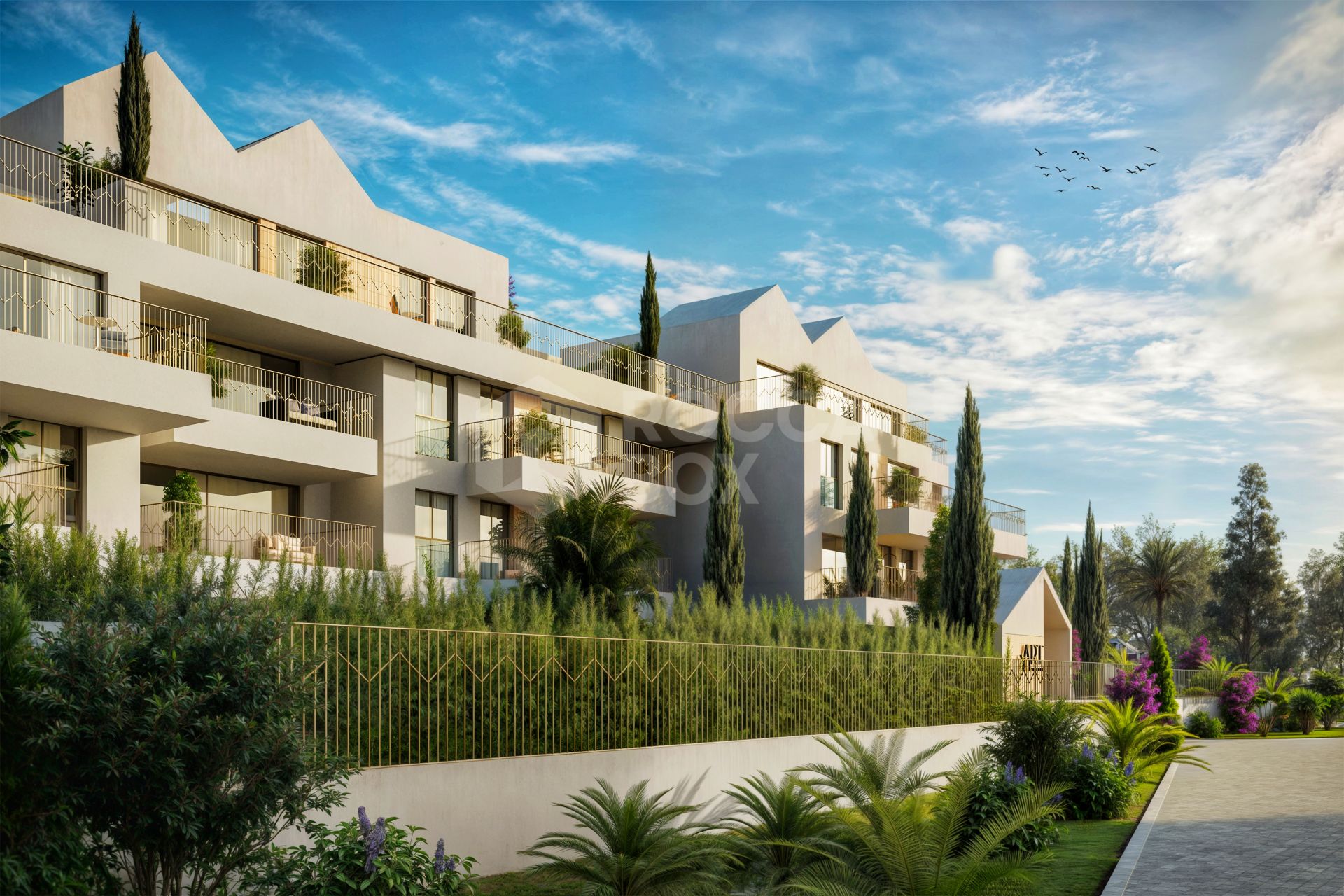 Spectacular penthouse with stunning sea views and private swimming pool