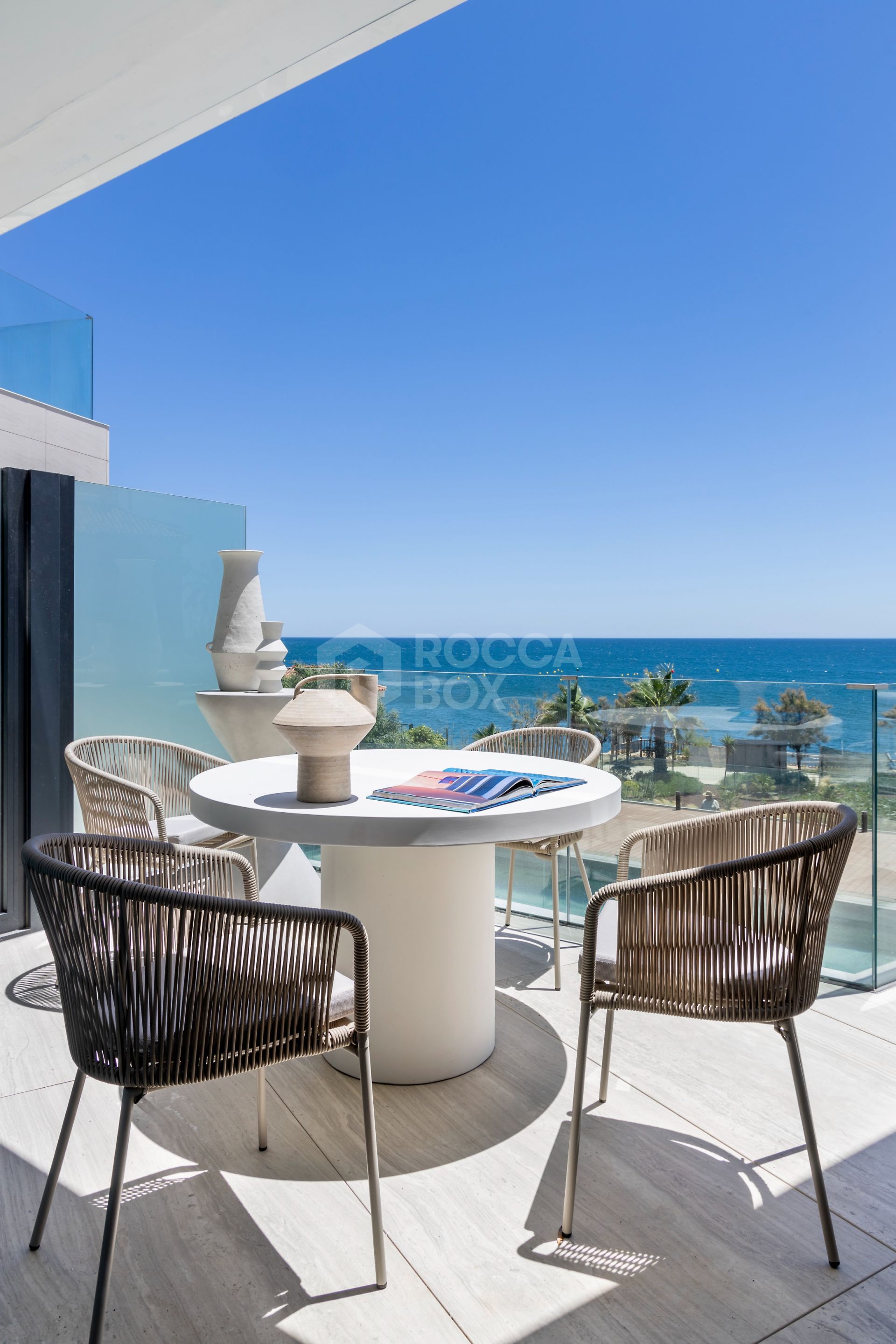 3 bedroom front line beach apartment with sea views for sale in The Sapphire, Estepona