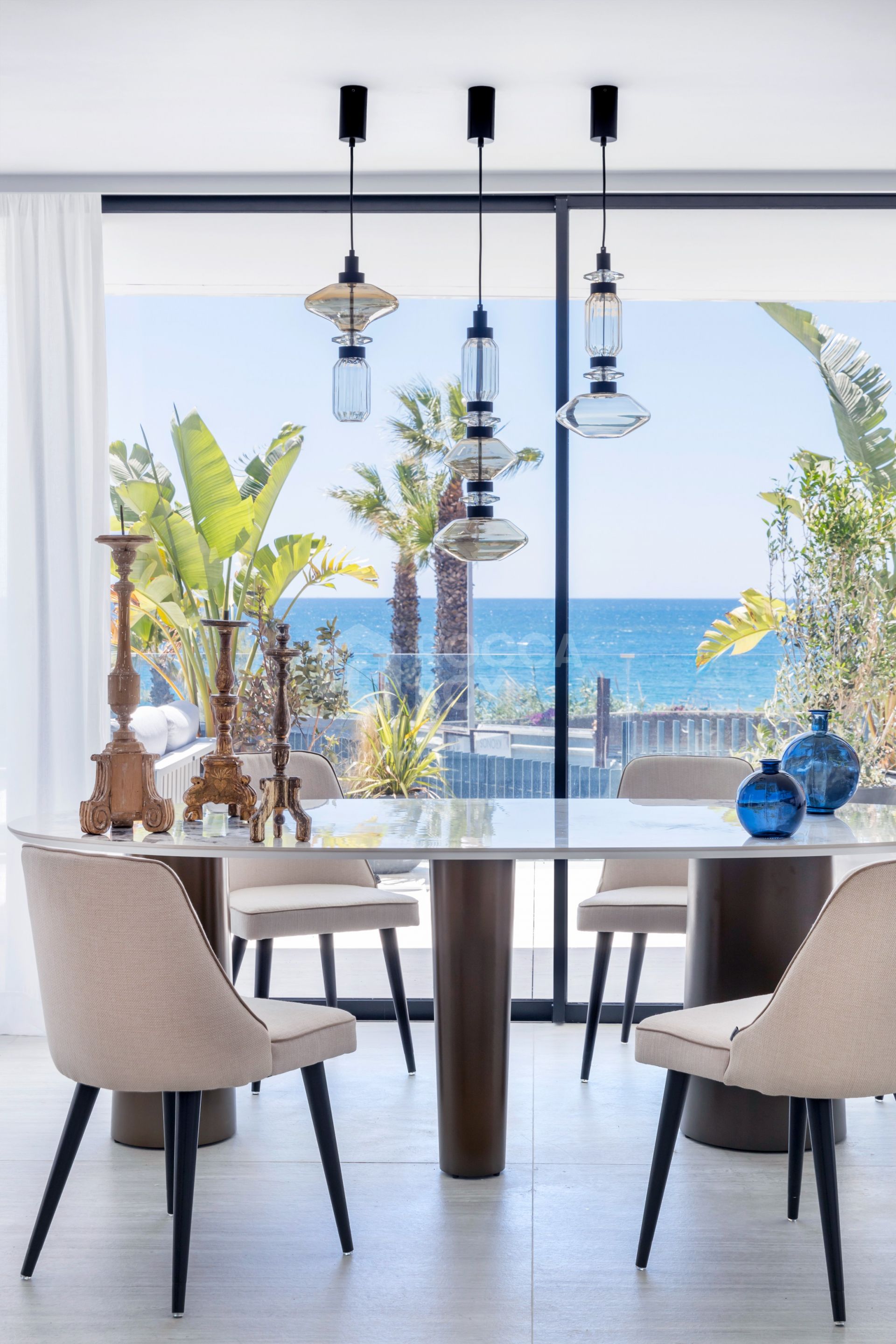 3 bedroom front line beach apartment with sea views for sale in The Sapphire, Estepona