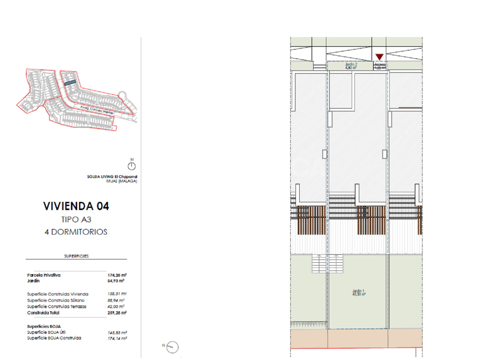 **Exclusive property under construction now for resale at El Chaparral Golf**