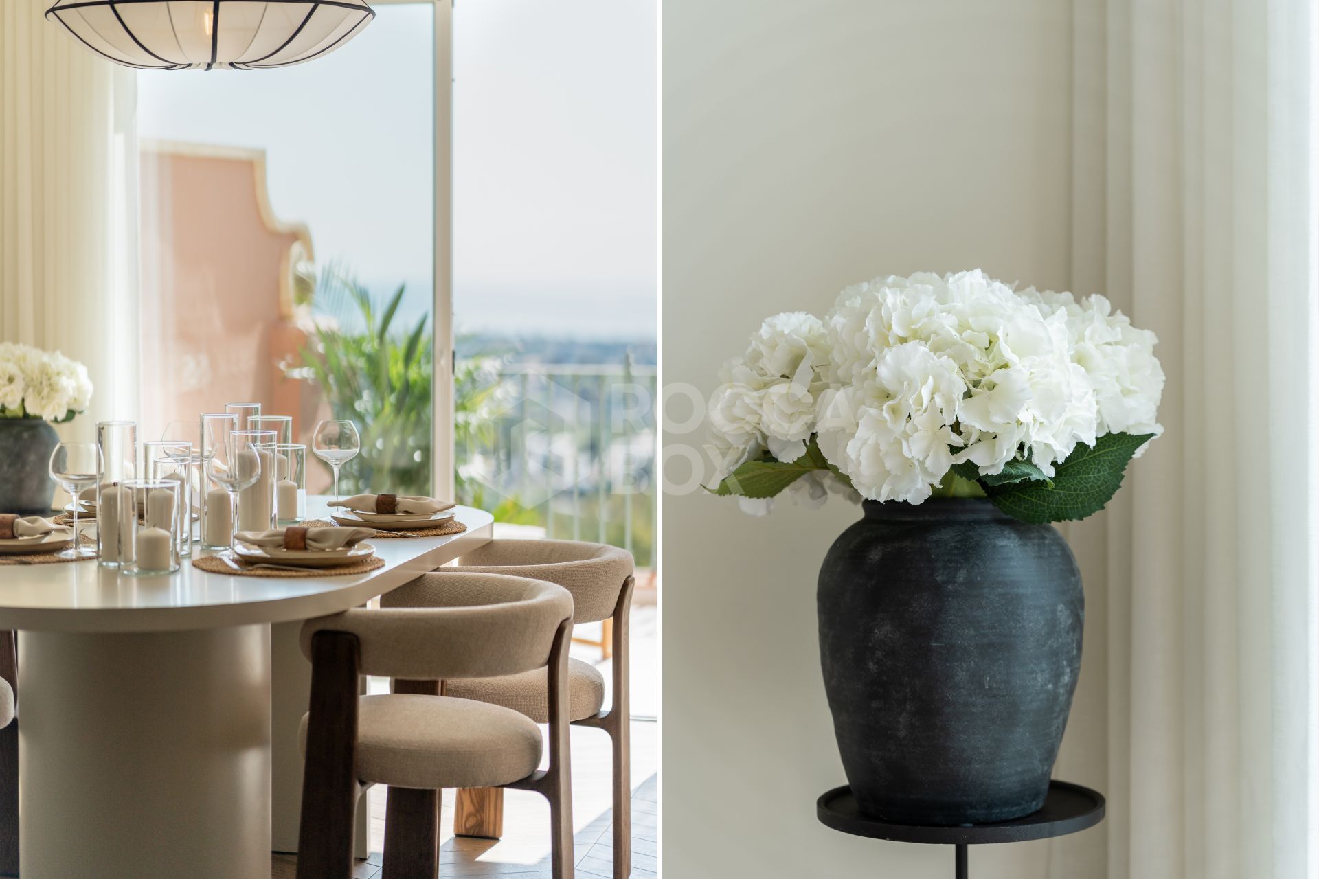 Duplex apartment with panoramic sea views in Monte Halcones