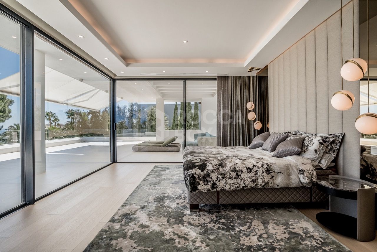 Masterpiece with Magical Sea Views in Marbella’s Prestigious Golden Mile