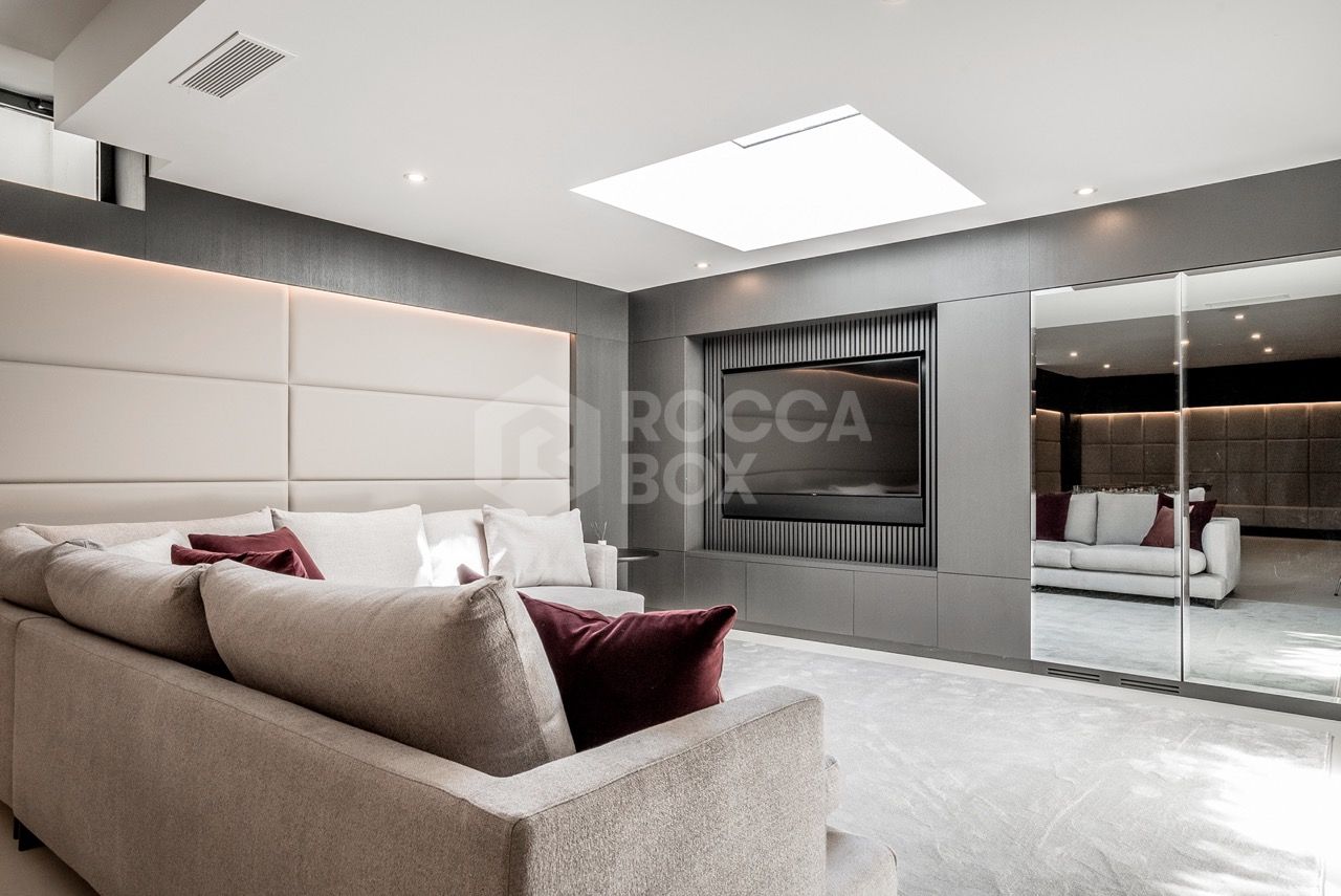 Masterpiece with Magical Sea Views in Marbella’s Prestigious Golden Mile