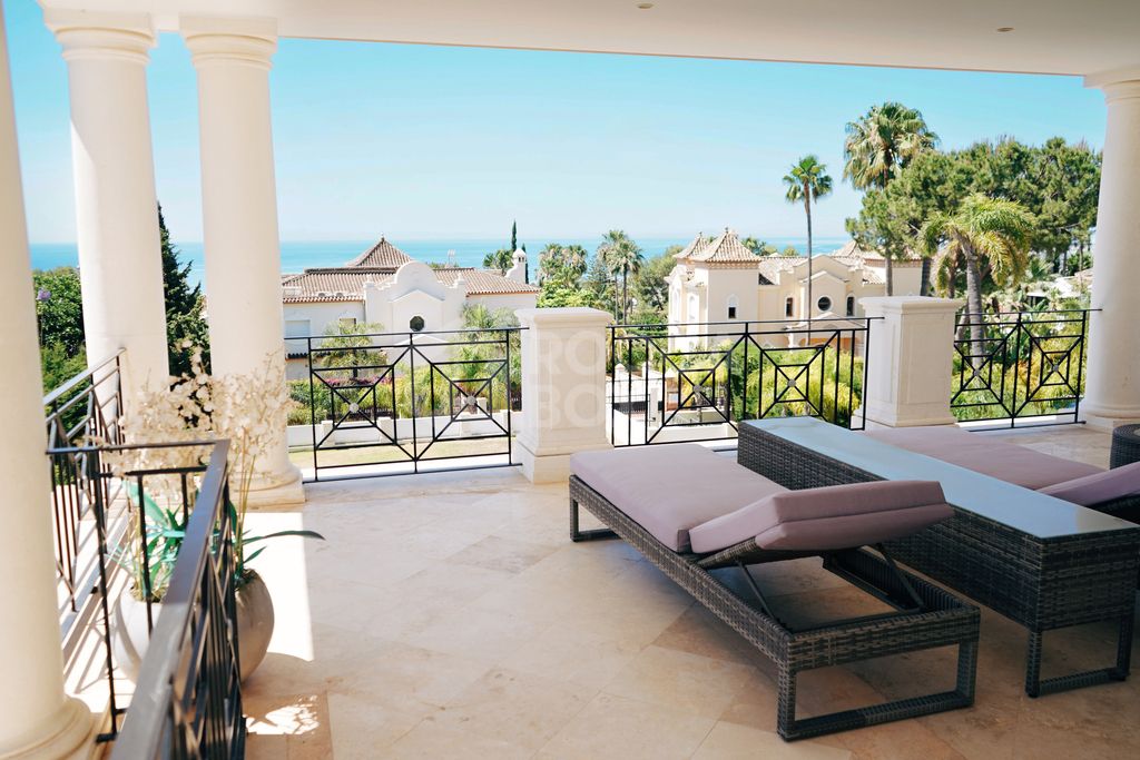 Villa Isolde set within Marbella’s most prestigious gated community