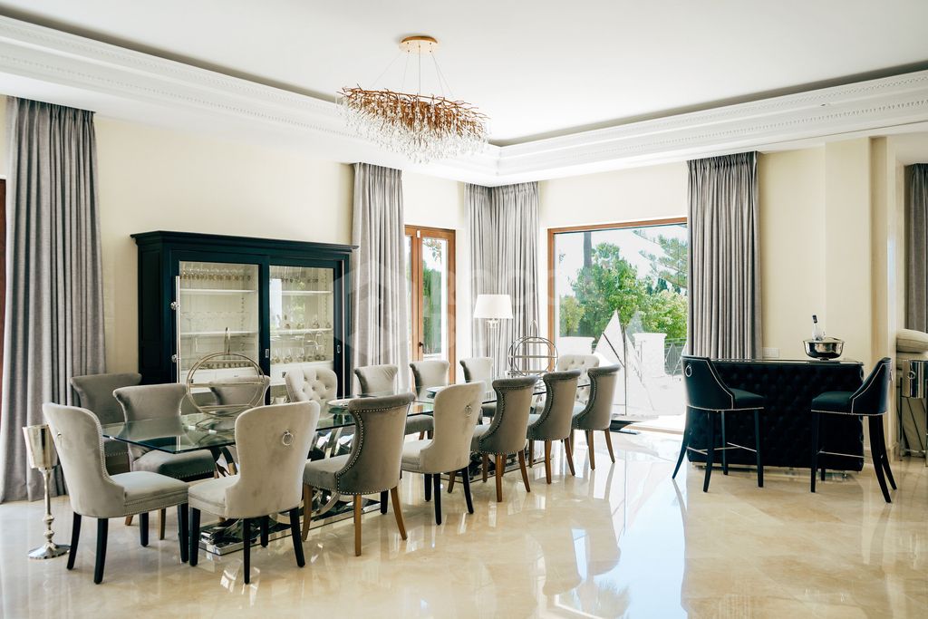 Villa Isolde set within Marbella’s most prestigious gated community