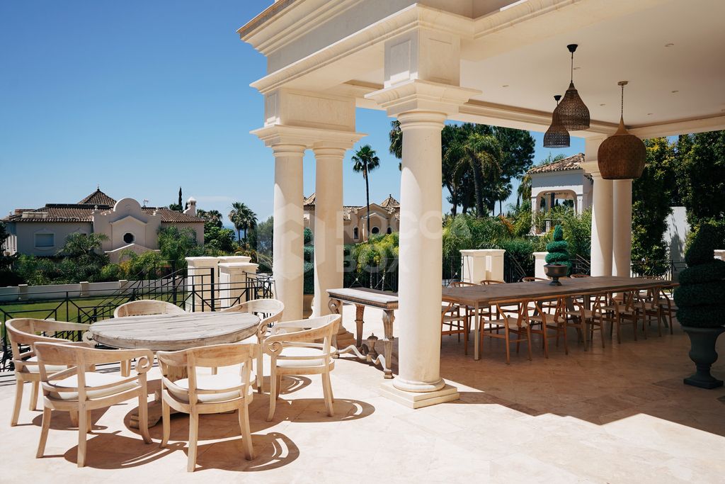 Villa Isolde set within Marbella’s most prestigious gated community