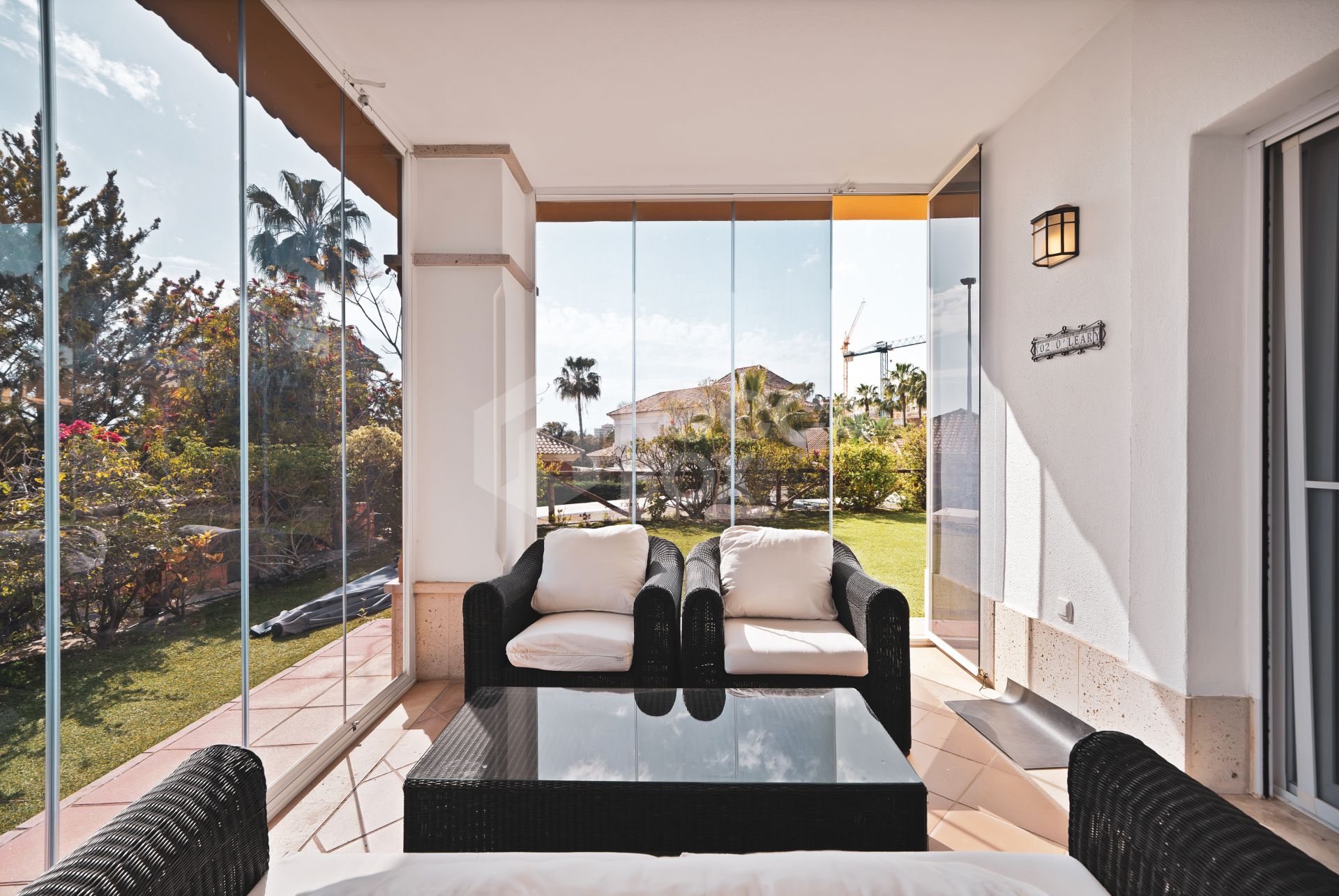 Elegant Semi-Detached Home in Santa Clara Golf – Sea Views, Private Garden & Year-Round Terrace