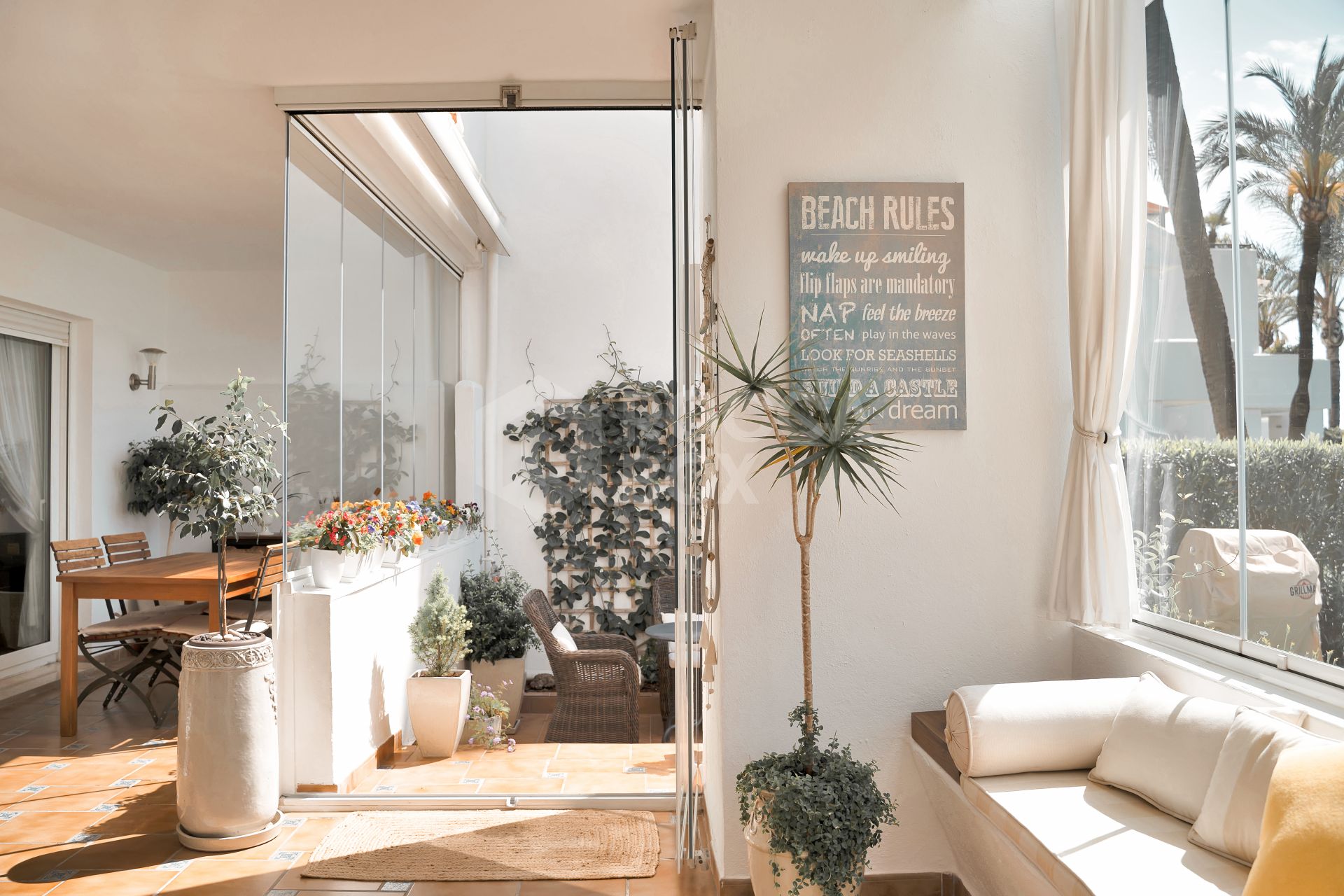 Los Monteros Palm Beach – Exclusive Front Line Beach, Ground Floor Apartment