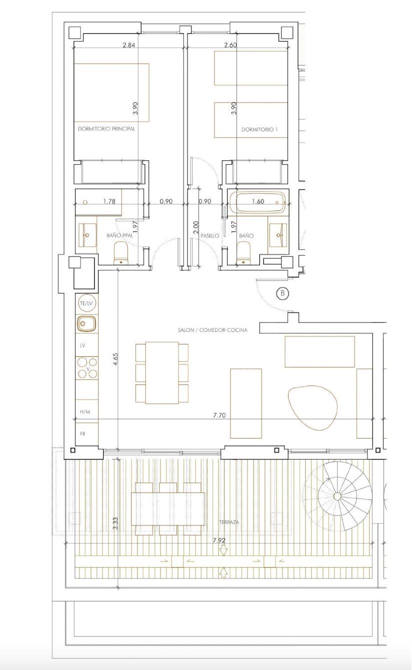 Penthouse in Cancelada, Estepona