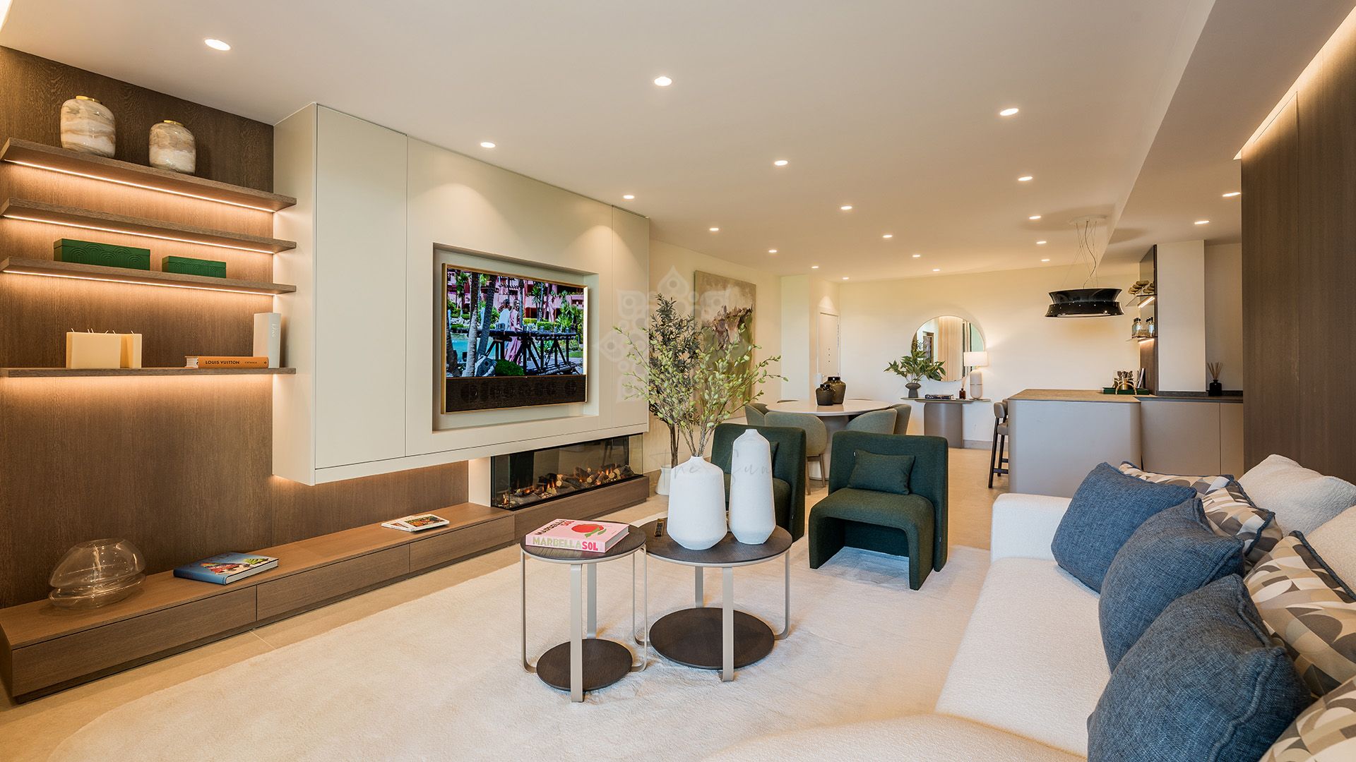 Apartament na parterze w New Golden Mile, Estepona