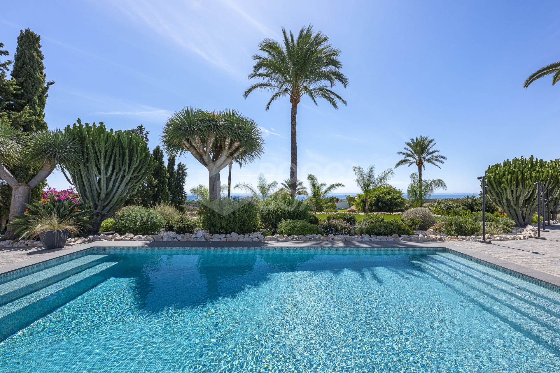 Luxury sea-view villa with development potential for sale in Elviria, Marbella East