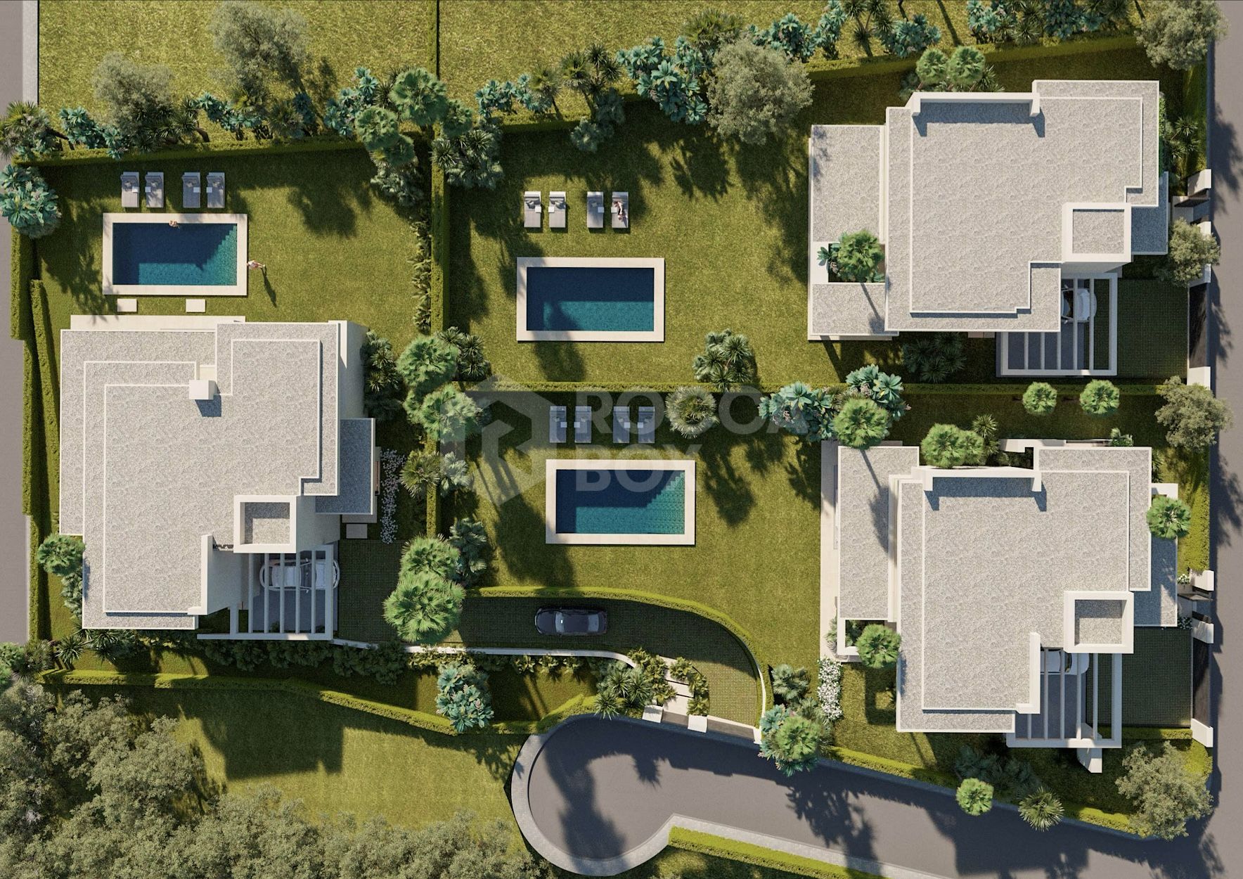 3 plots for sale in Guadalmina Alta, San Pedro de Alcantara