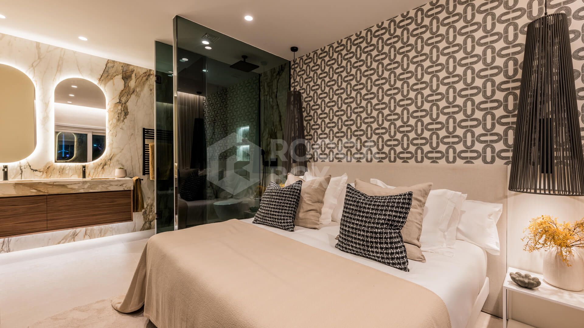 Amazing South facing 3 bedroom and 3-bathroom ground floor apartment