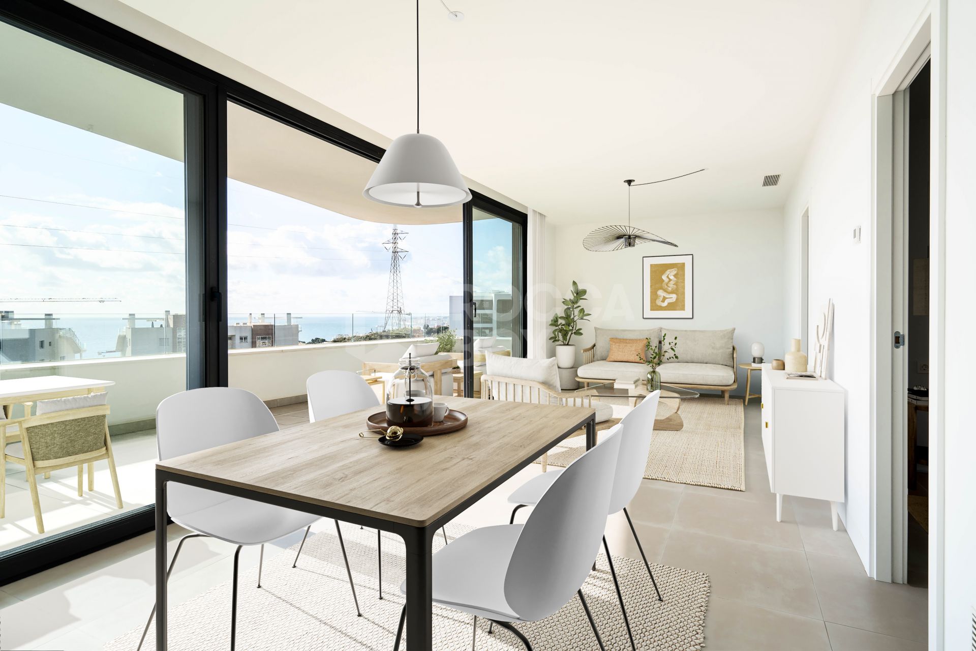 Discover the perfect blend of luxury and convenience with this brand-new corner apartment in the highly sought-after Higueron West.