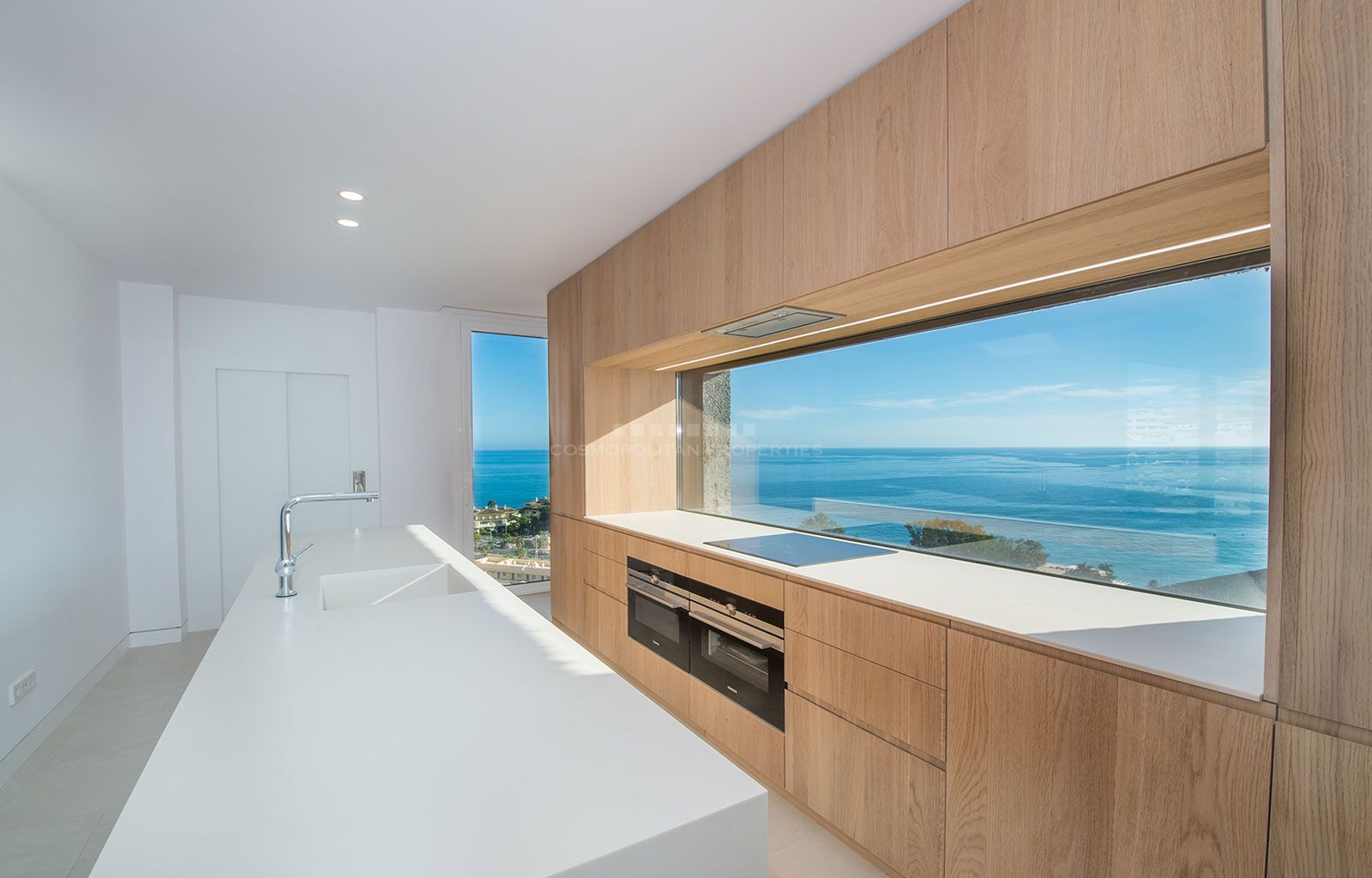 Modern apartments with fabulous sea views right by the beach!