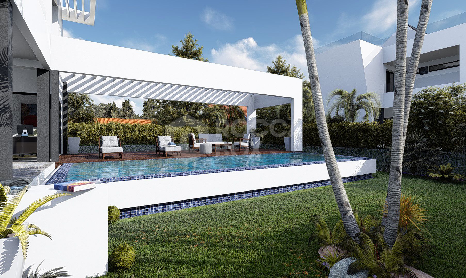 Luxurious new brand villa just 300 meters from the beach in Puerto Marina, Benalmadena