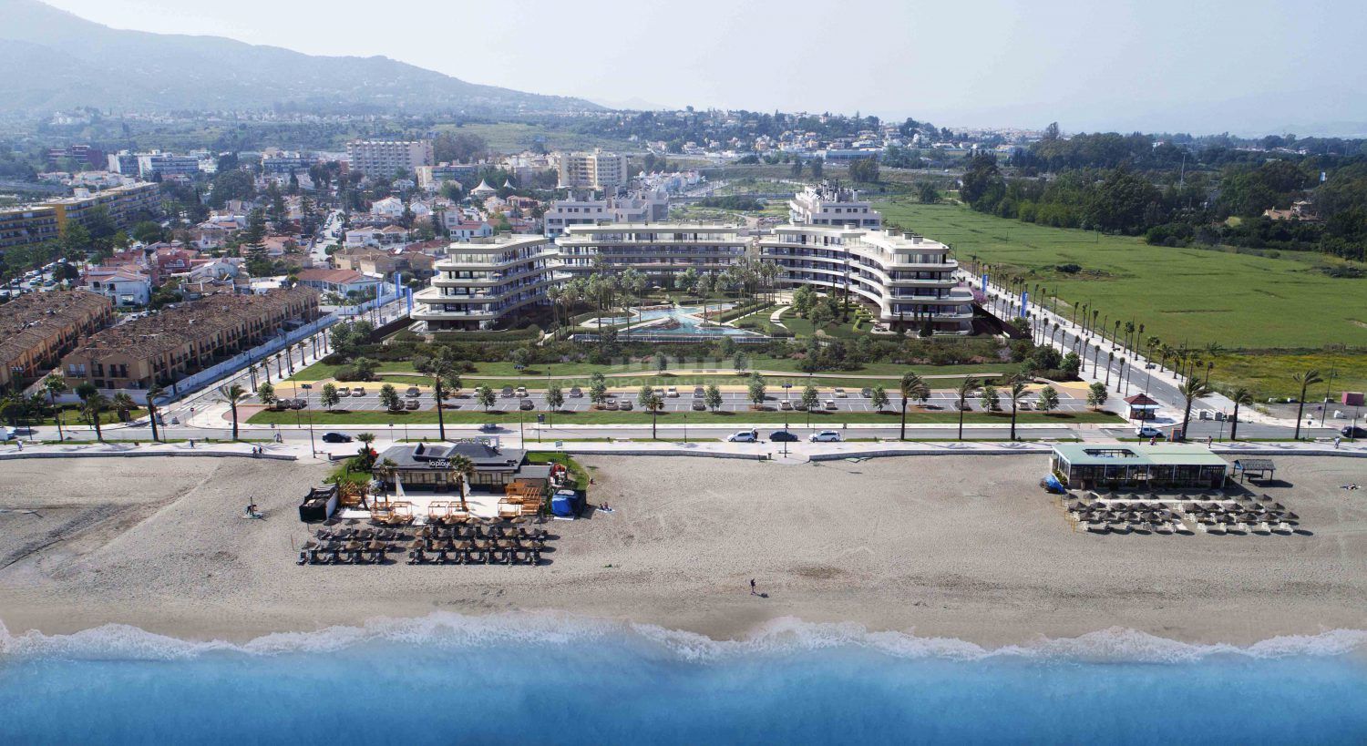 Residencial Nereidas ,bonitos apartamentos en Torremolinos con las vistas al mar.