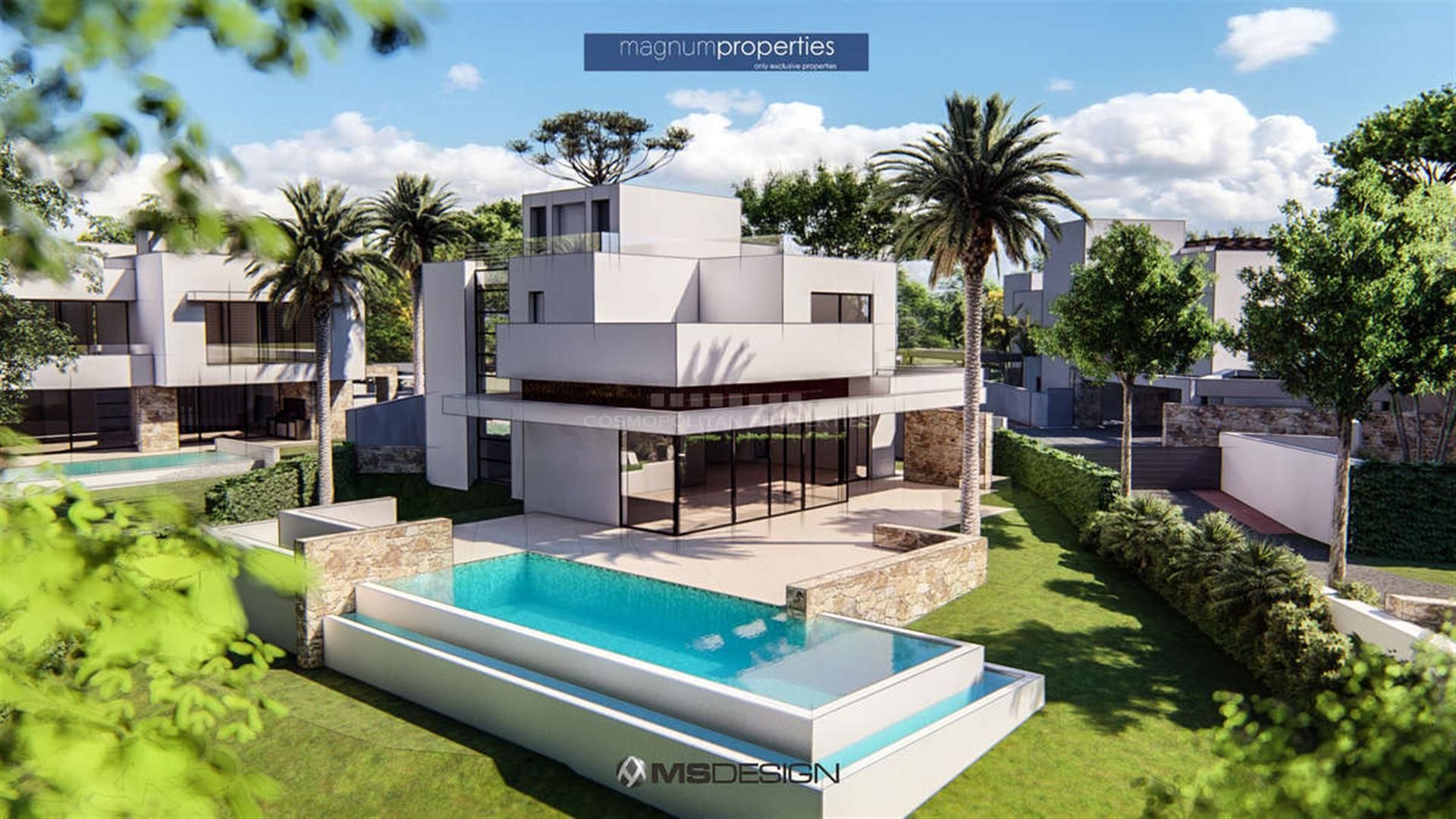 Beautiful development of villas in Santa Clara Golf, Marbella East