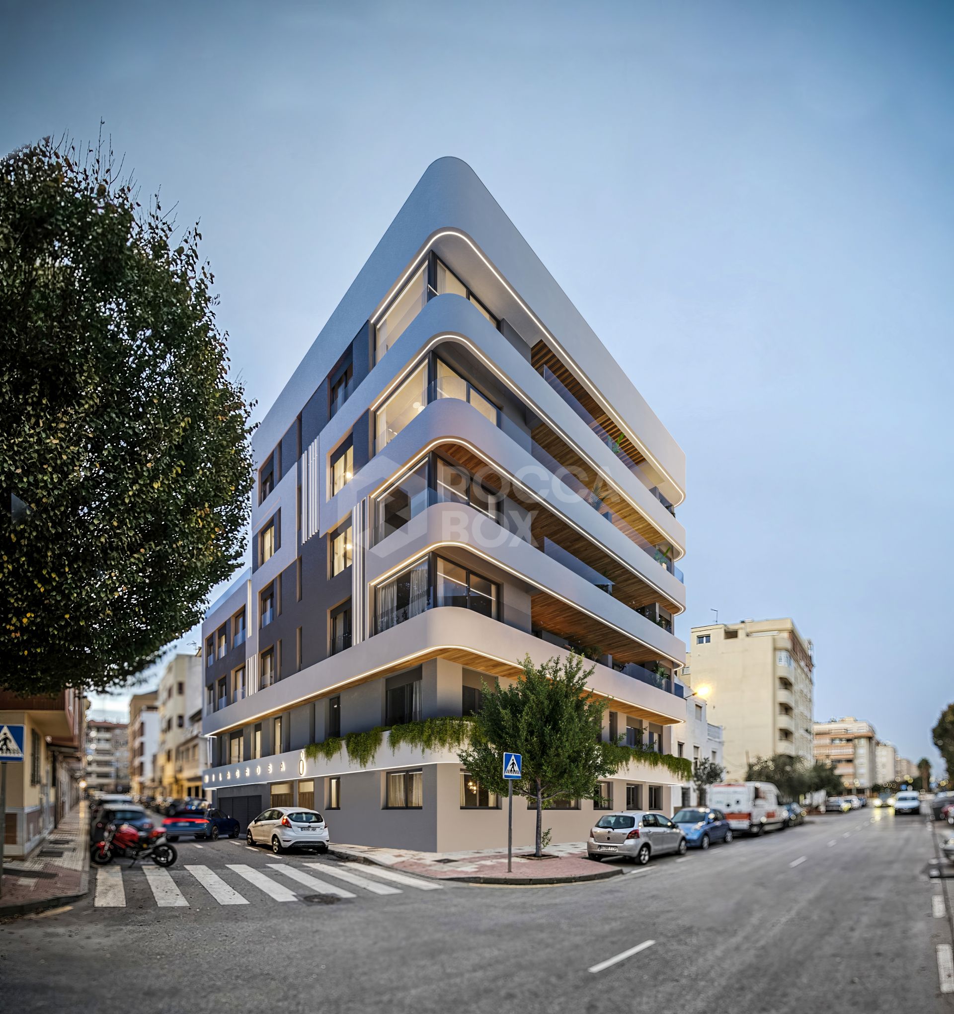 Milabeka, an exclusive boutique development of 10 contemporary residences just 200 metres from the beach in Málaga.