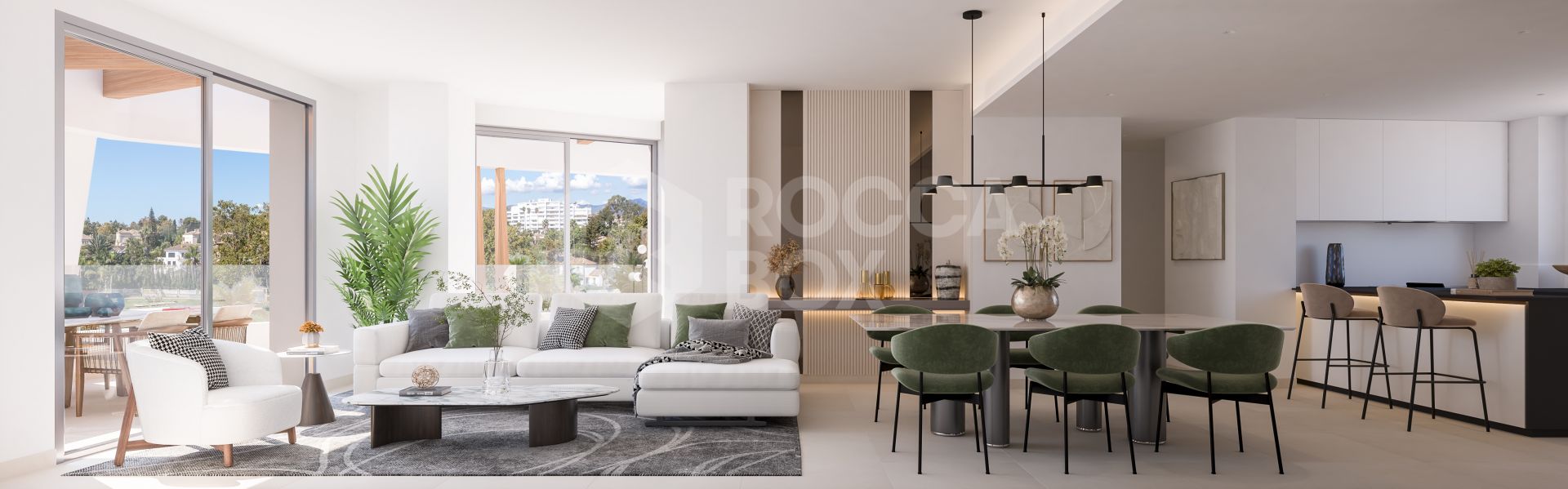 Breeze is a spectacular project of 34 amazing apartments and penthouses, located in front line golf in Marbella