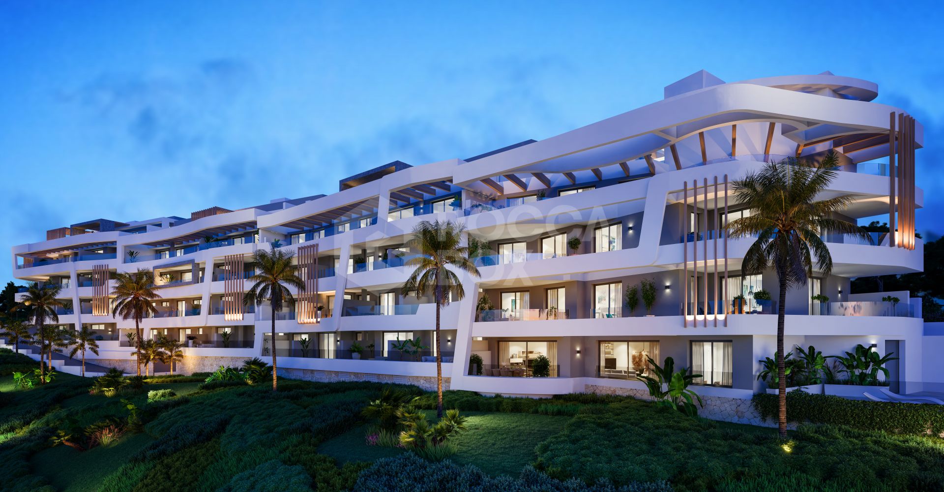 Breeze is a spectacular project of 34 amazing apartments and penthouses, located in front line golf in Marbella