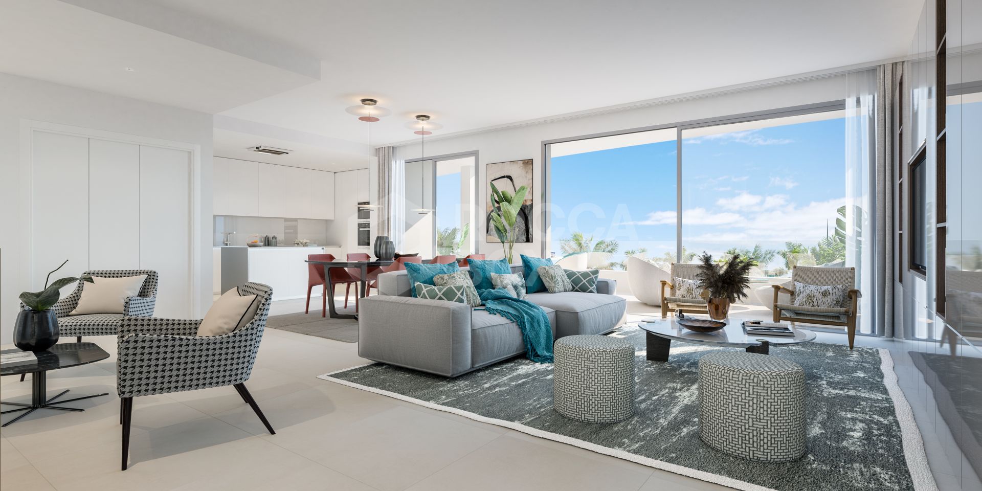 Breeze is a spectacular project of 34 amazing apartments and penthouses, located in front line golf in Marbella