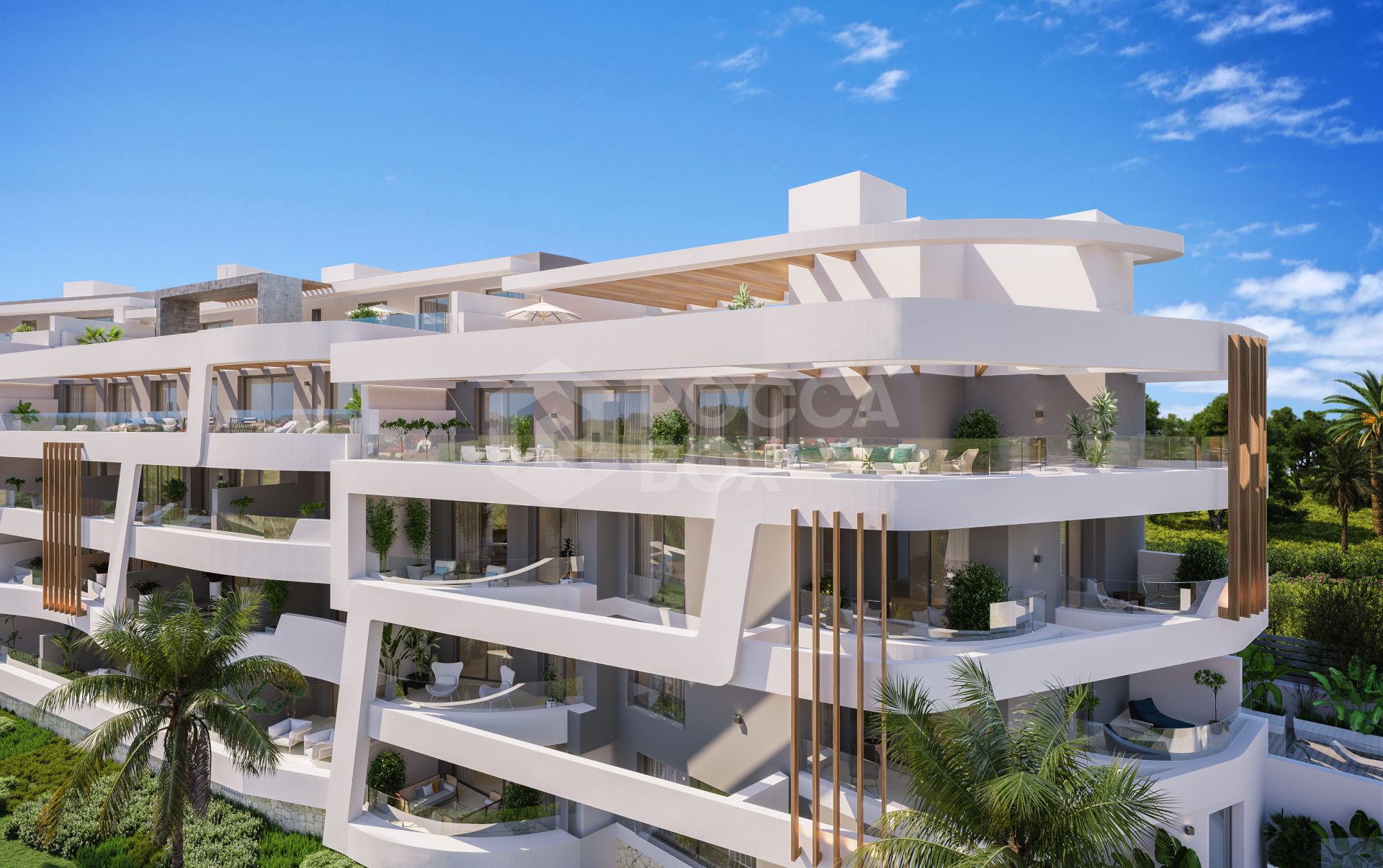 Breeze is a spectacular project of 34 amazing apartments and penthouses, located in front line golf in Marbella