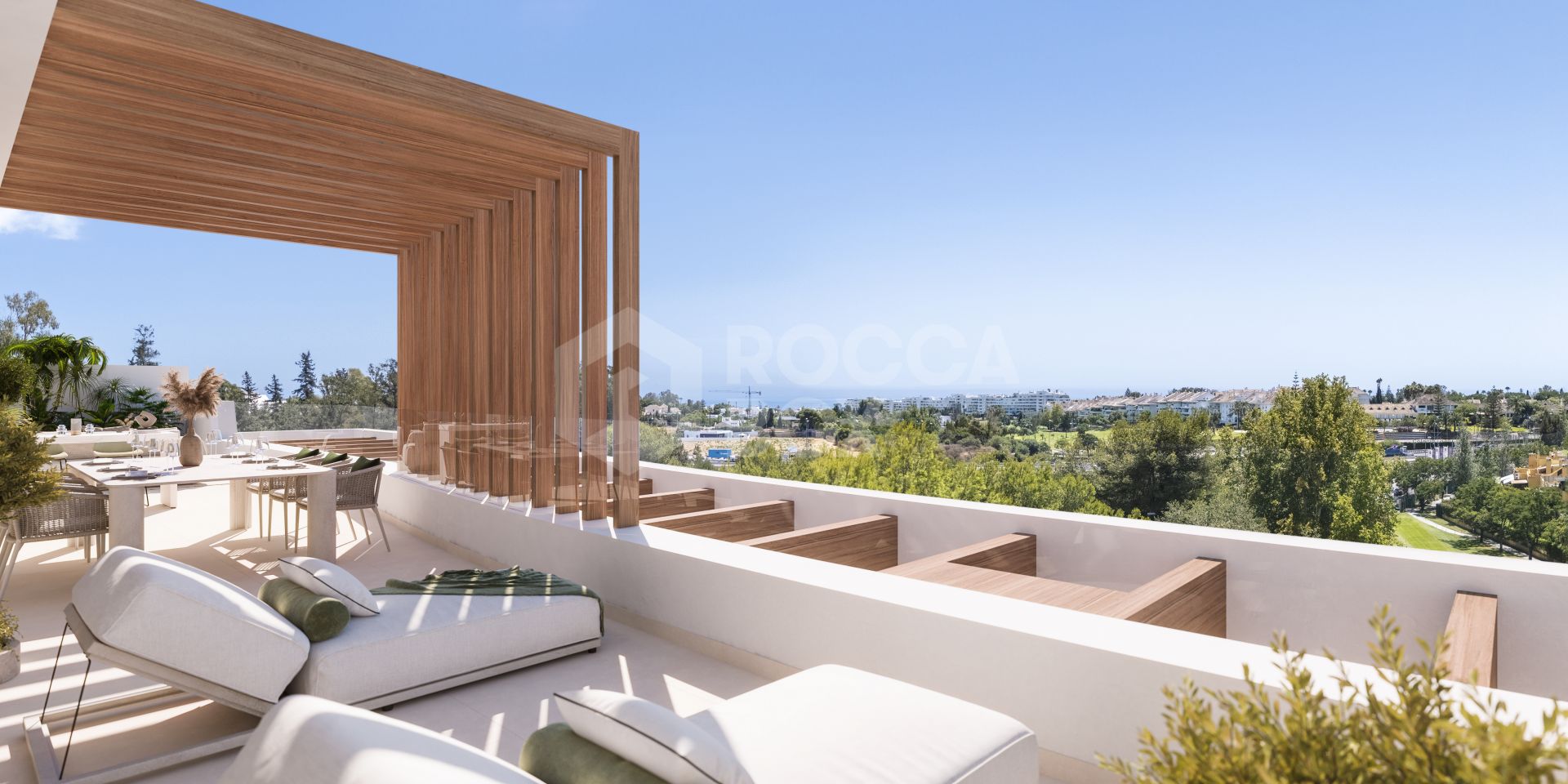 Breeze is a spectacular project of 34 amazing apartments and penthouses, located in front line golf in Marbella