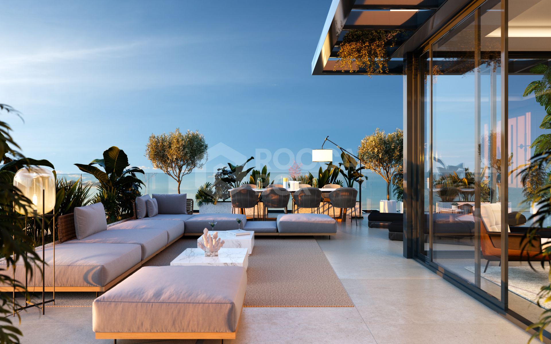 New development of 2 and 3 bedroom apartments and duplex penthouses in Marbella Centro