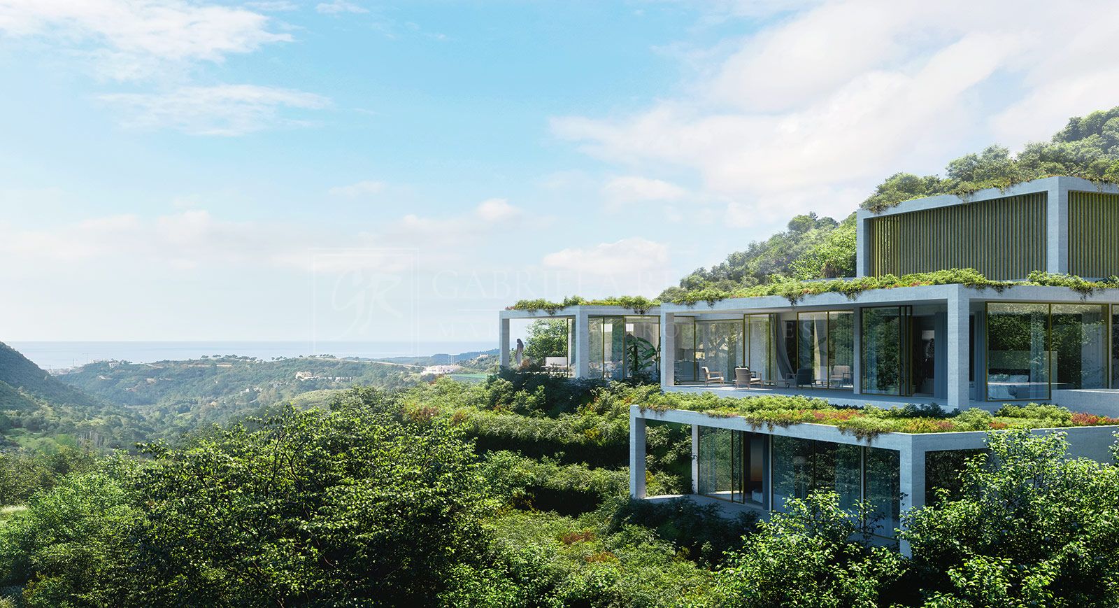 Sophisticated Villa with Sea Views, Designed to Live in Nature