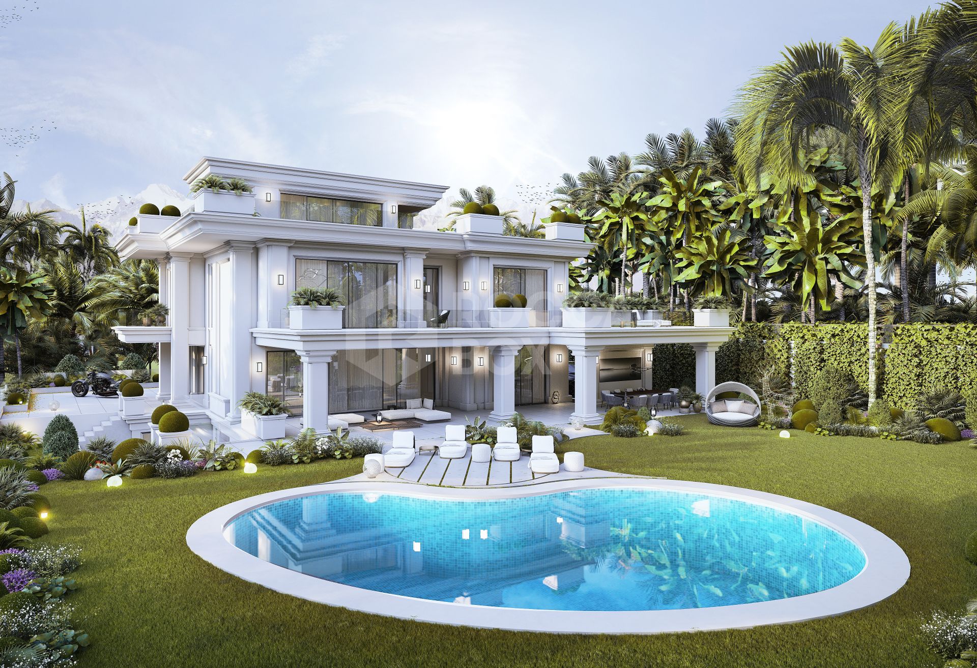 ARFV2327 Villa designed with the highest standards for sale in Lomas de Marbella Club