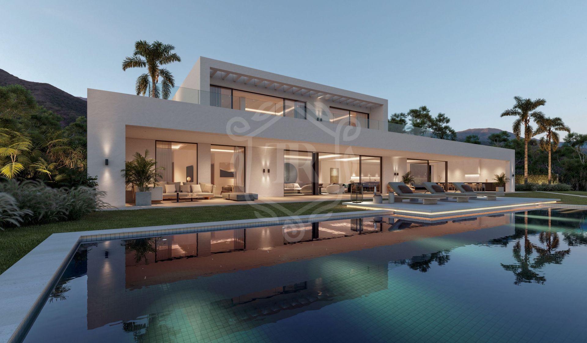 Brand new contemporary villa in Rocio de Nagueles, Marbella's Golden Mile