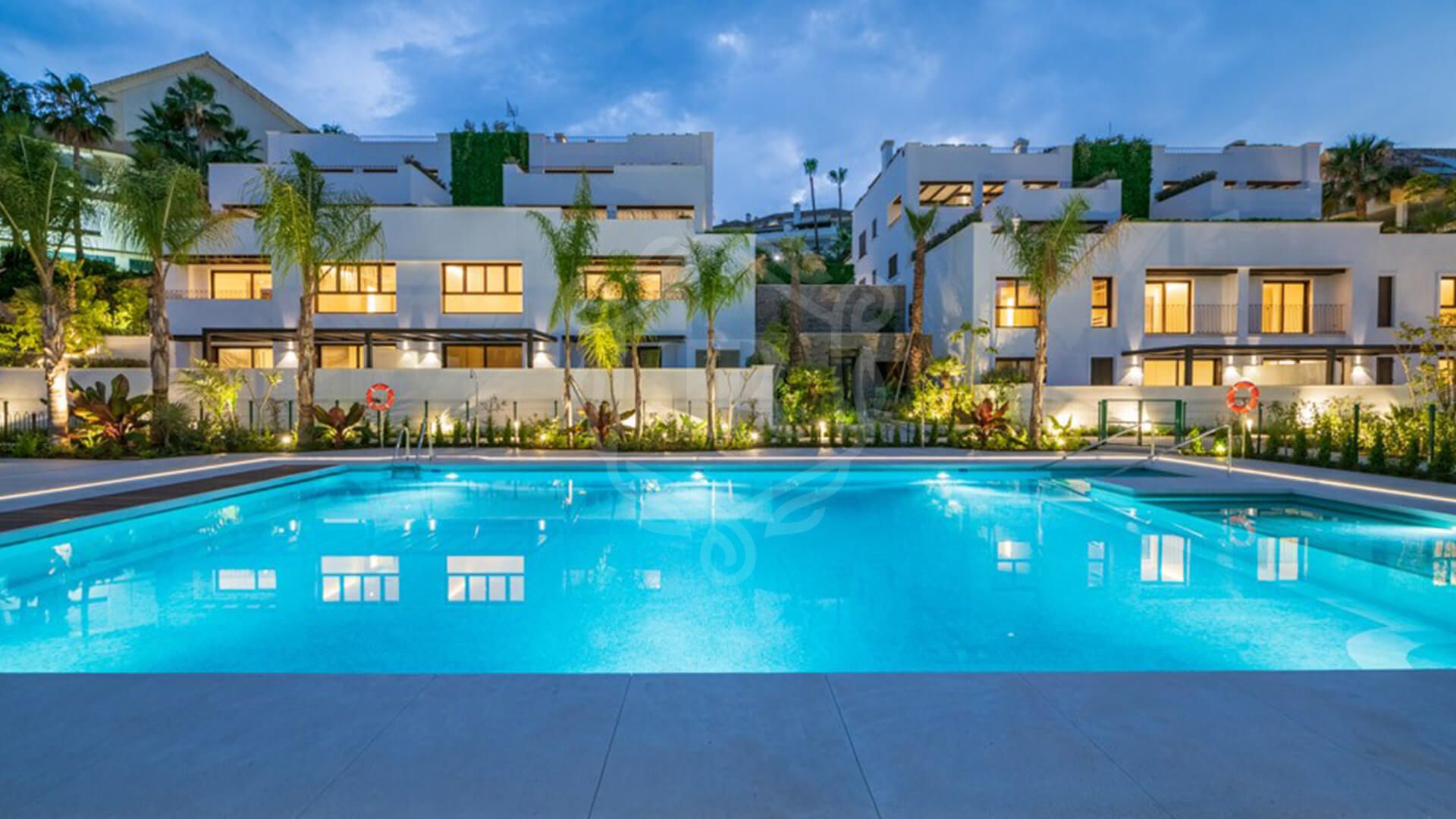 A Newly constructed residential project in the Golden Mile, right in the heart of Marbella.