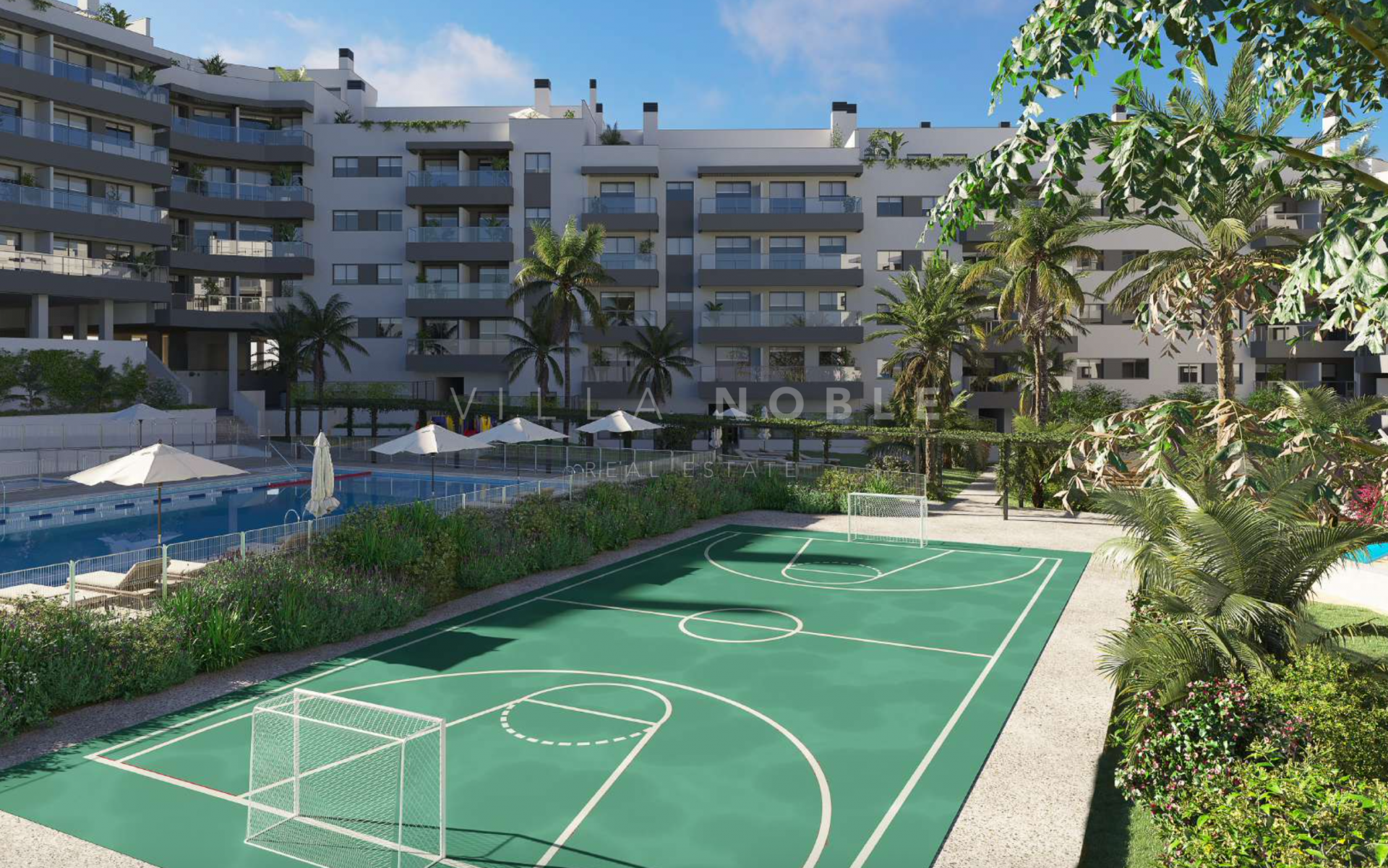 Proyecto de viviendas sobre plano en Mijas Costa entrega mediado del 2023