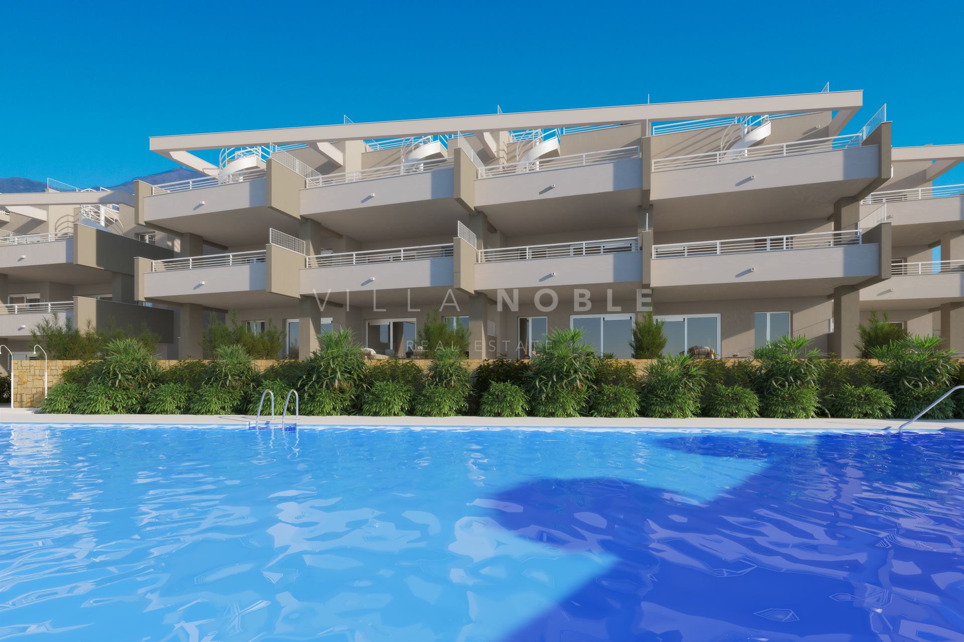 New built apartments for sale at Estepona Golf, ready un June 2024