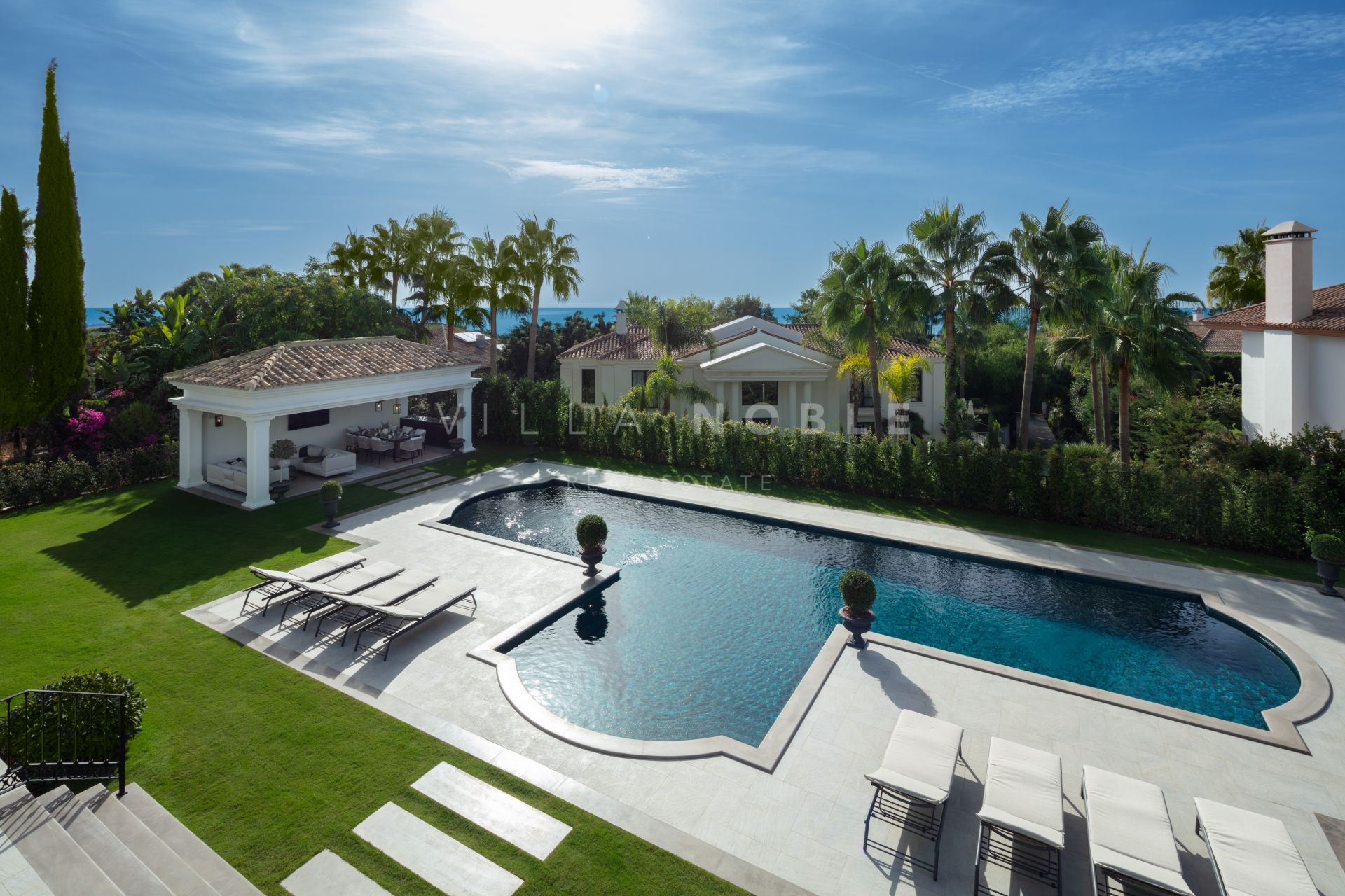 High-quality family home in the exclusive and gated Sierra Blanca community, Marbella