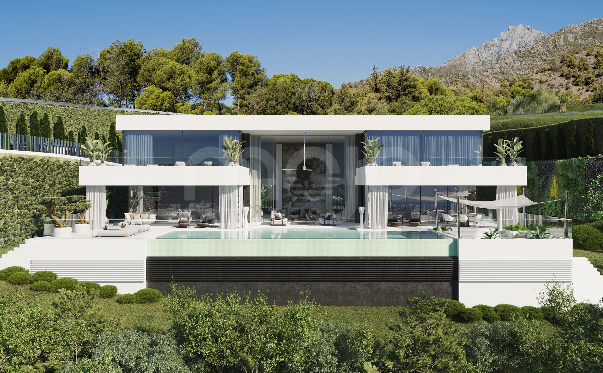 Avant-garde luxury house located in La Reserva de Alcuzcuz