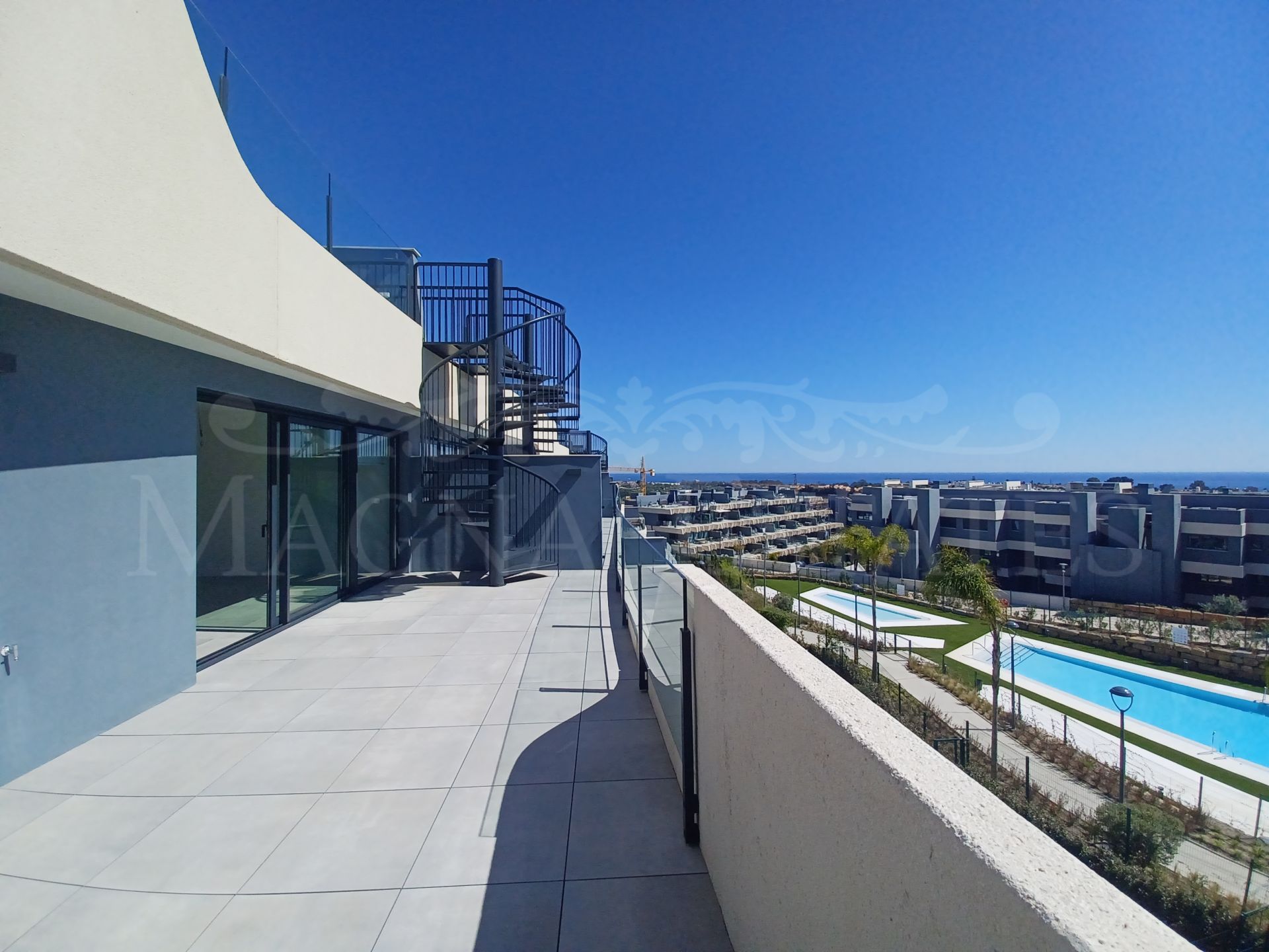 State-of-the-art design penthouse with panoramic sea view on the New Golden Mile