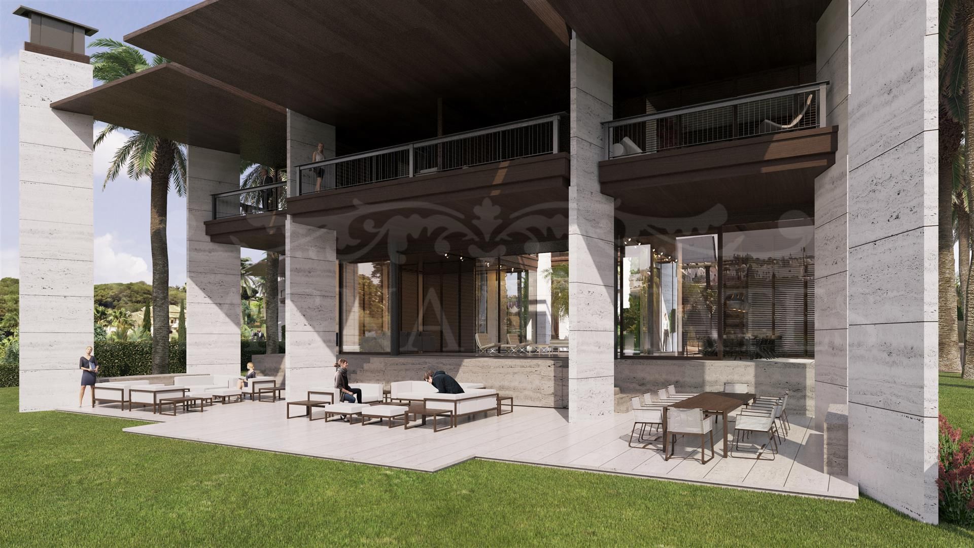 Brand new luxury villa in gated community in Nueva Andalucía
