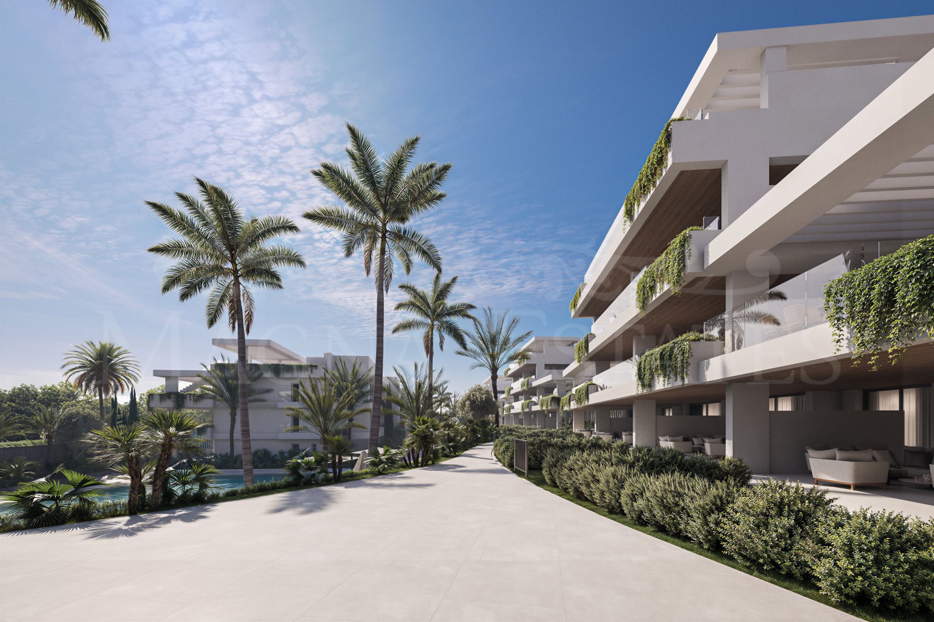 Modern Two-Bedroom Apartment with Sea Views in New Golden Mile, Estepona