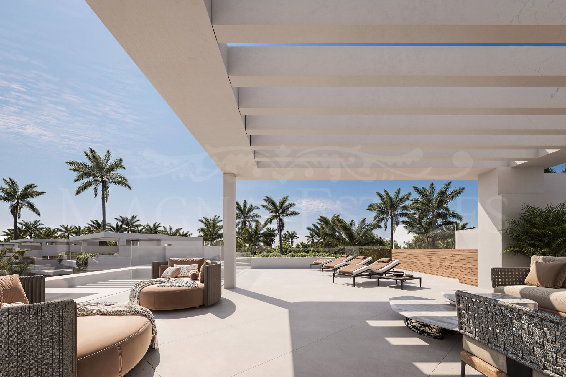Modern Two-Bedroom Apartment with Sea Views in New Golden Mile, Estepona