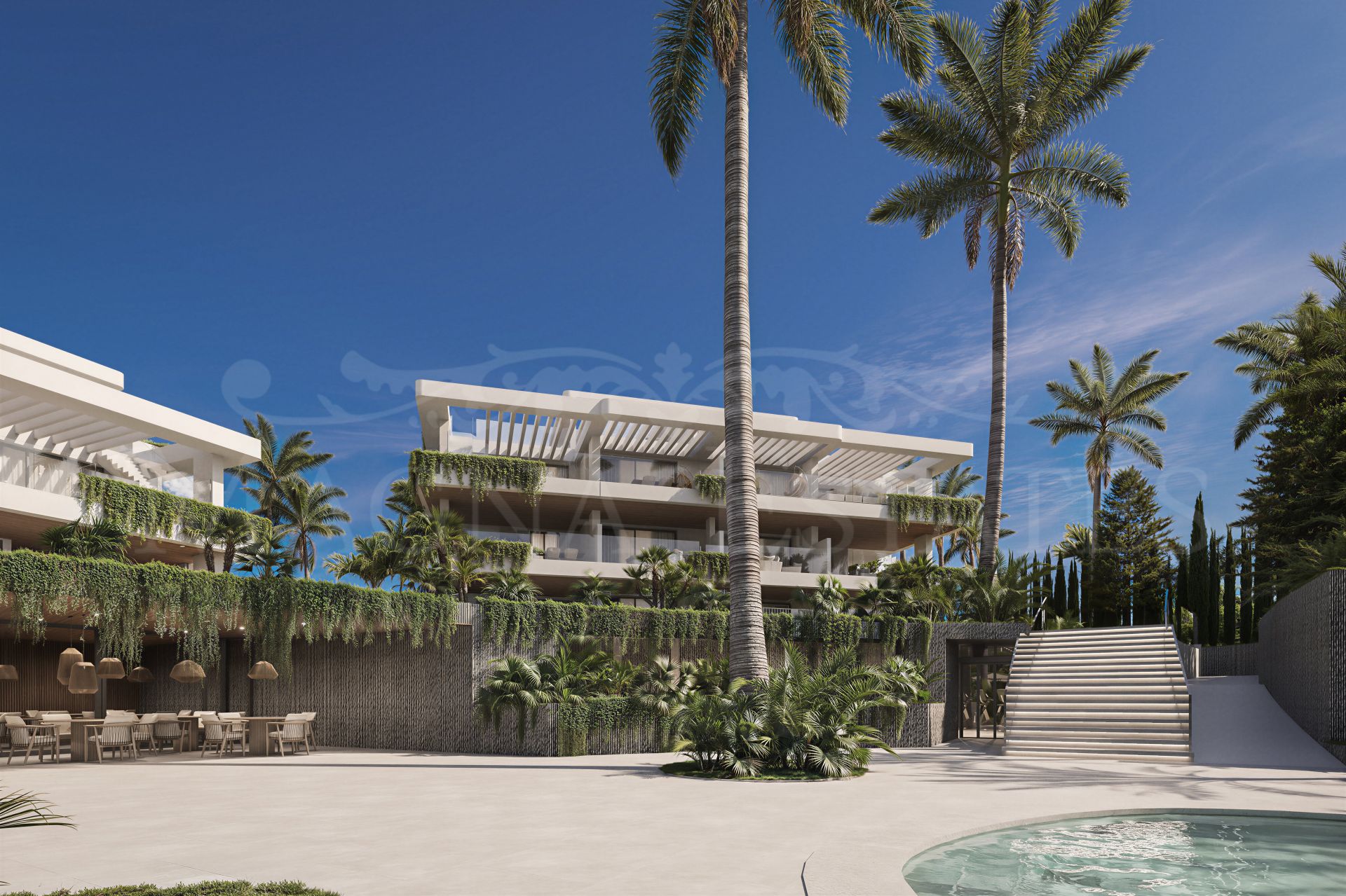 Modern Two-Bedroom Apartment with Sea Views in New Golden Mile, Estepona