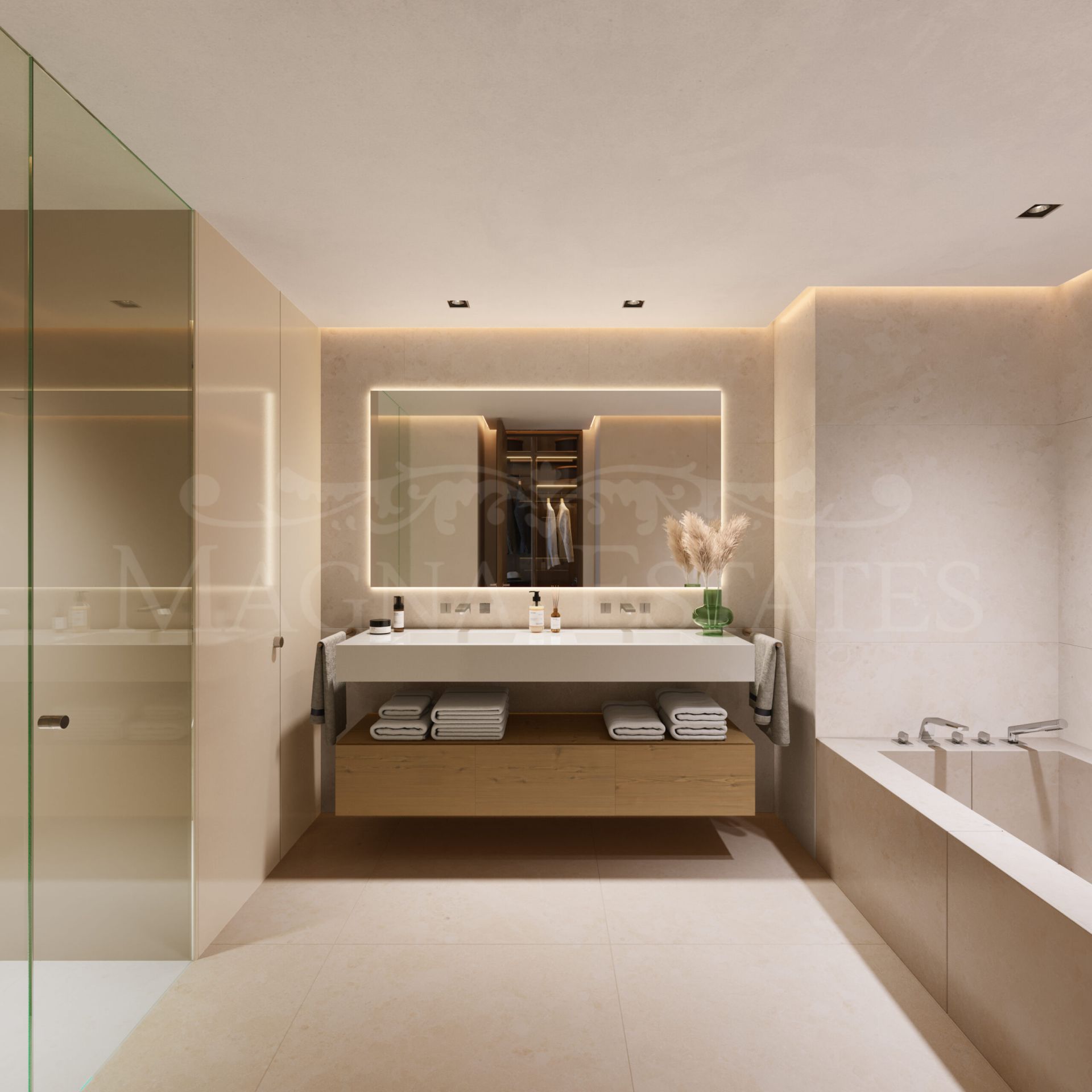 Apartamento moderno en la Milla de Oro de Marbella
