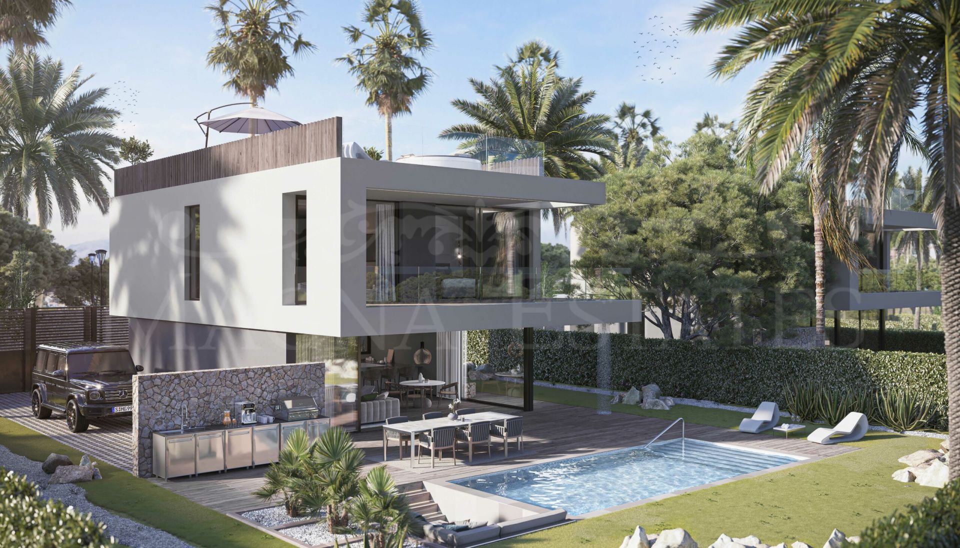 Brand new detached villa in El Campanario, Estepona - Marbella.