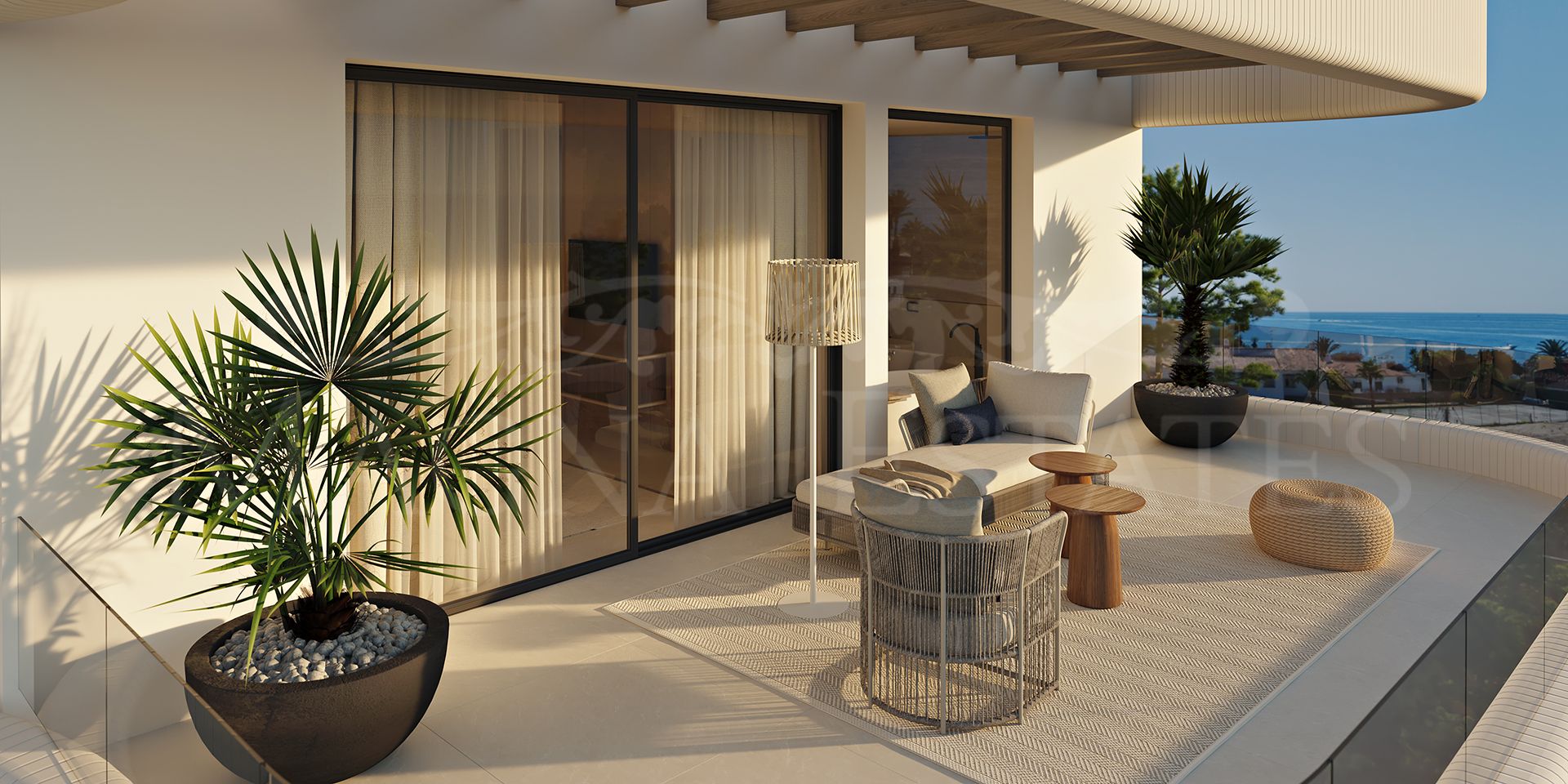 Apartamento de nueva construcción al borde del mar en Marbella