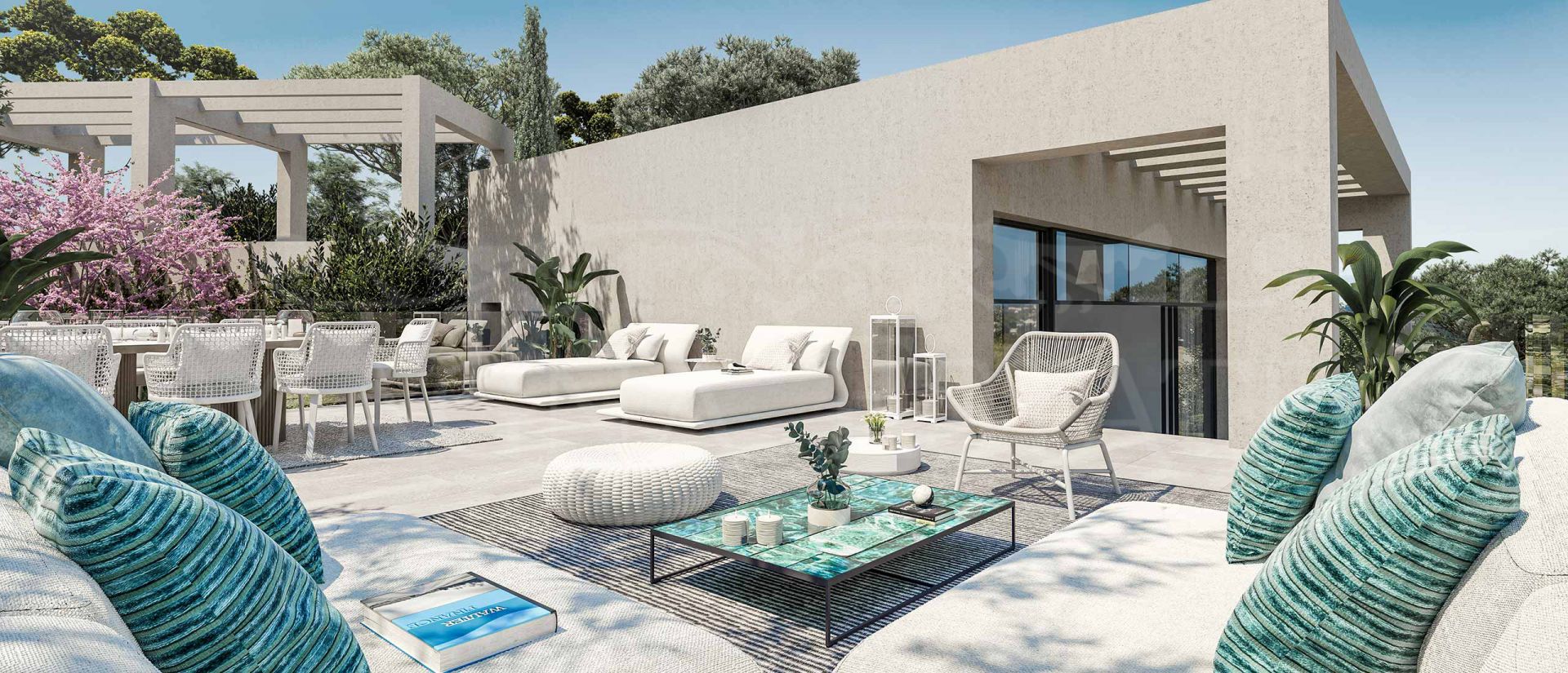 Newly built villa with sea views in Benahavís - Marbella