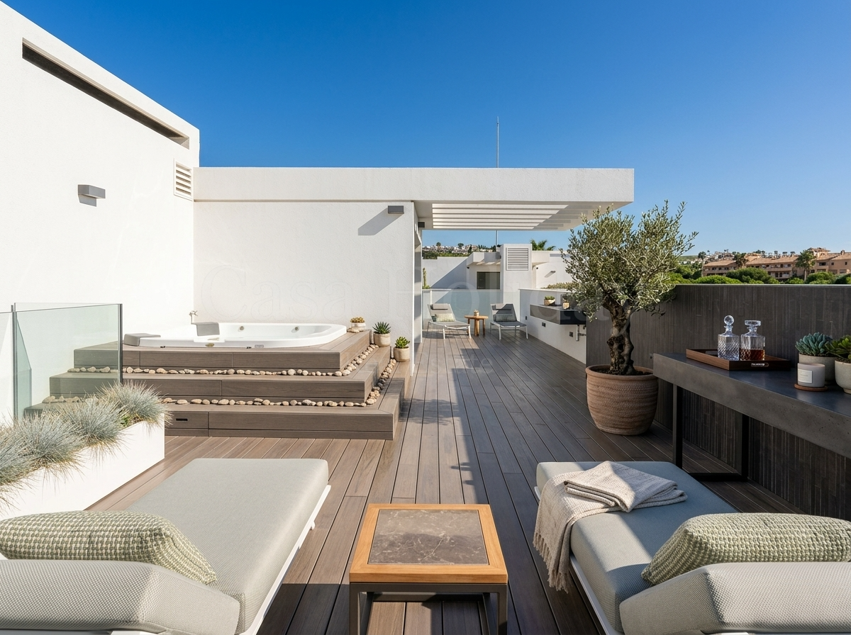 Pareado en The Island, Estepona