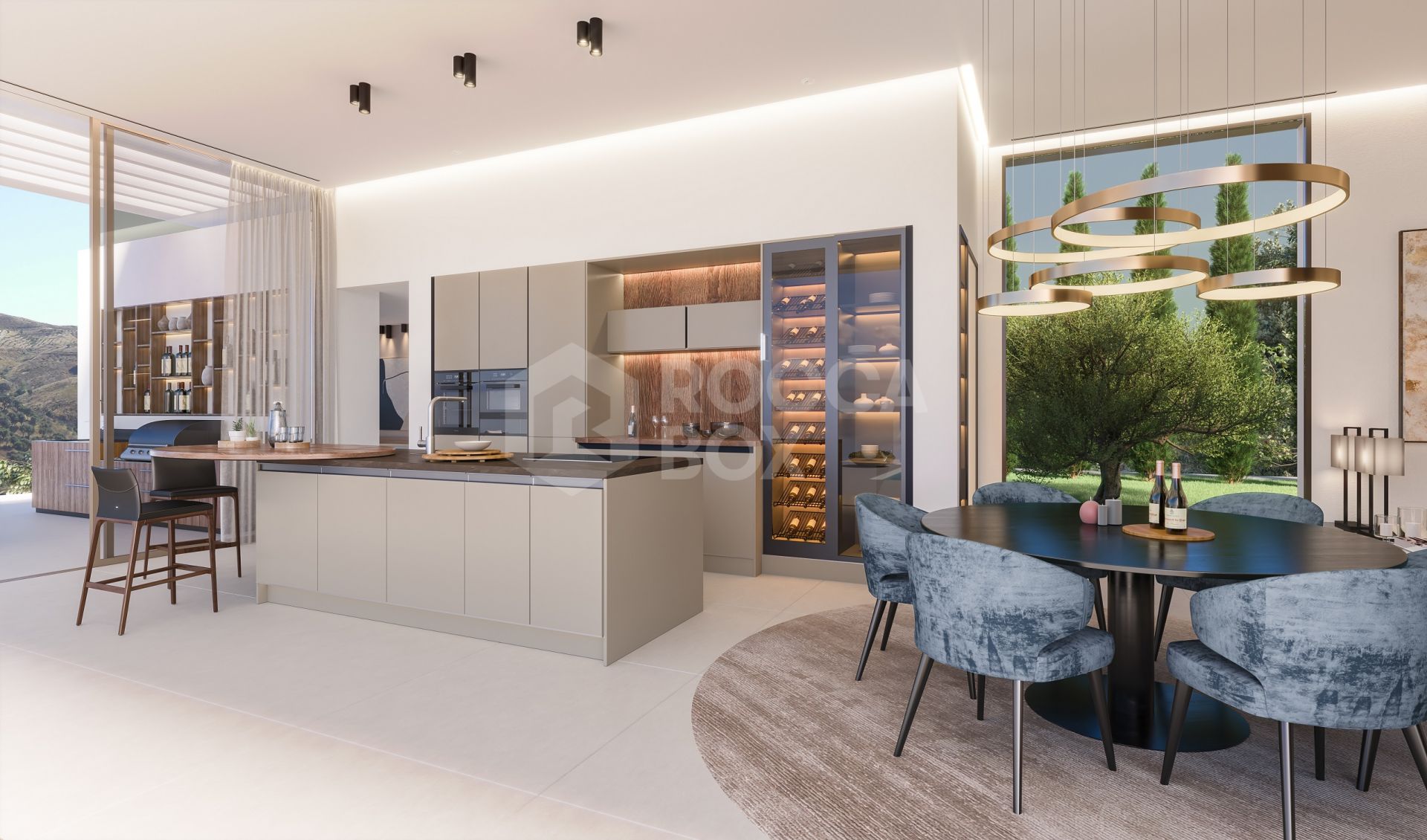 Contemporary villa for sale in La Reserva de la Cala Golf, Mijas, Spain